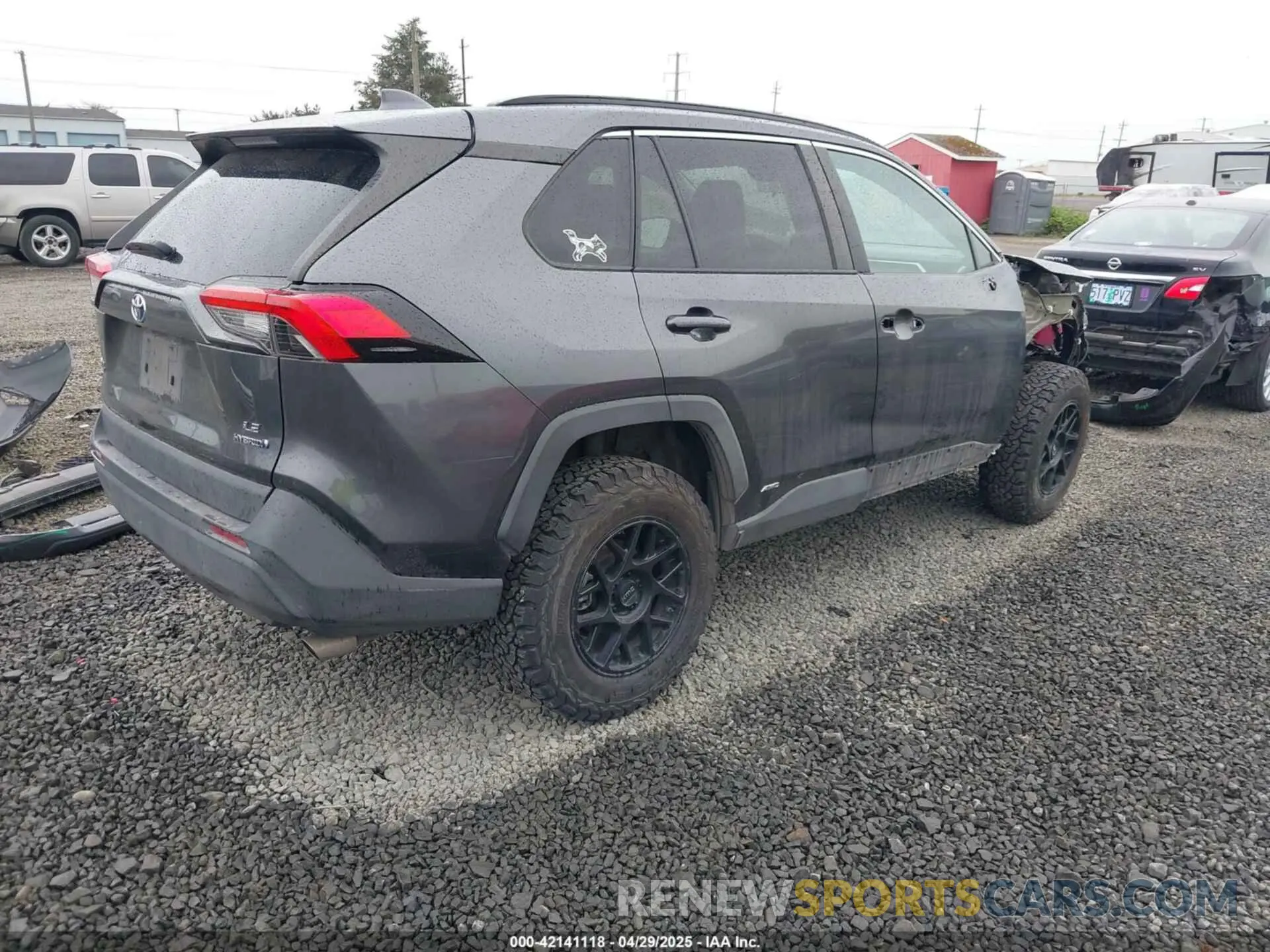 4 fotografías del automóvil dañado 4T3MWRFV6LU010779 TOYOTA RAV4 HYBRID 2020