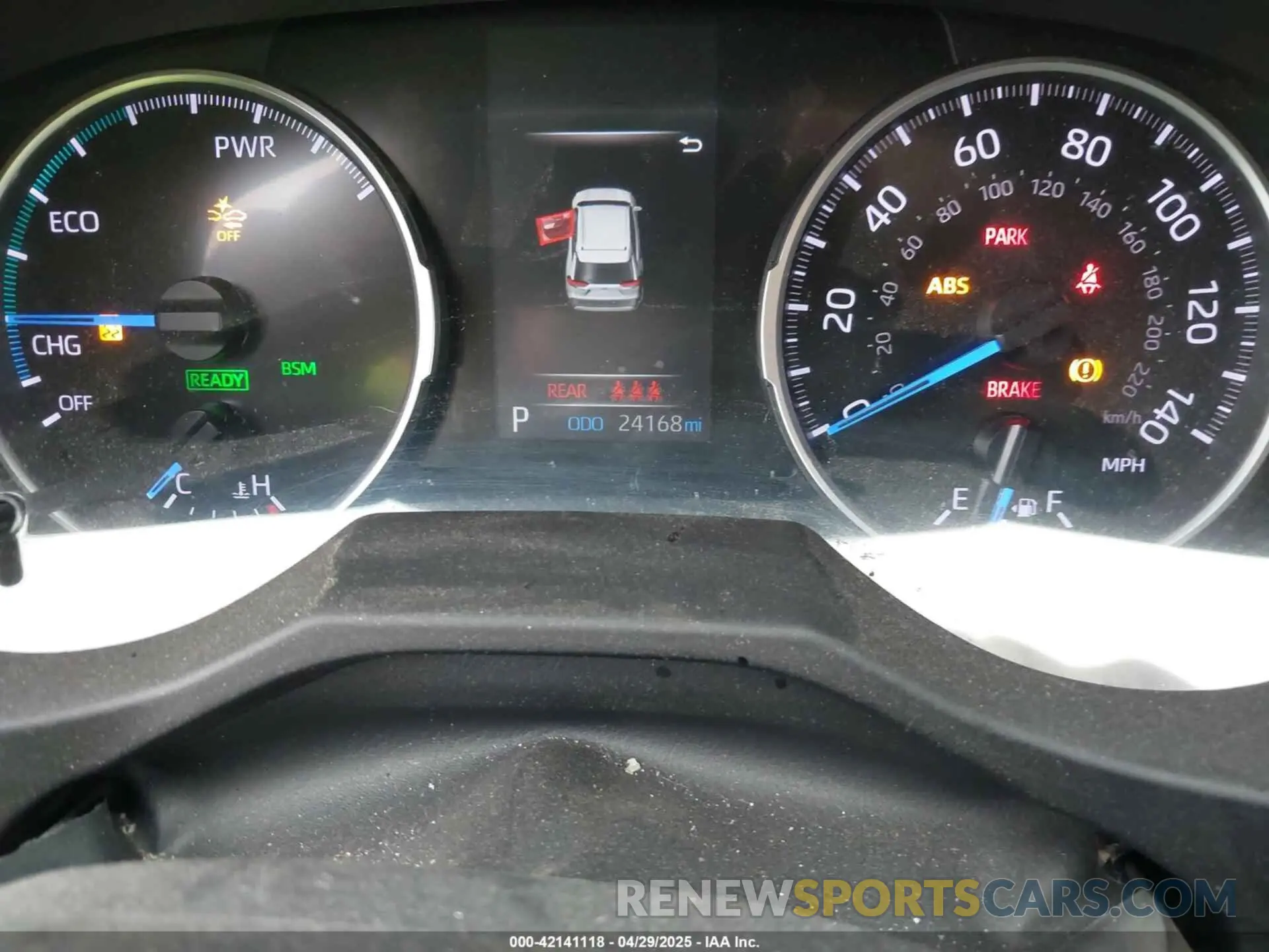 7 fotografías del automóvil dañado 4T3MWRFV6LU010779 TOYOTA RAV4 HYBRID 2020