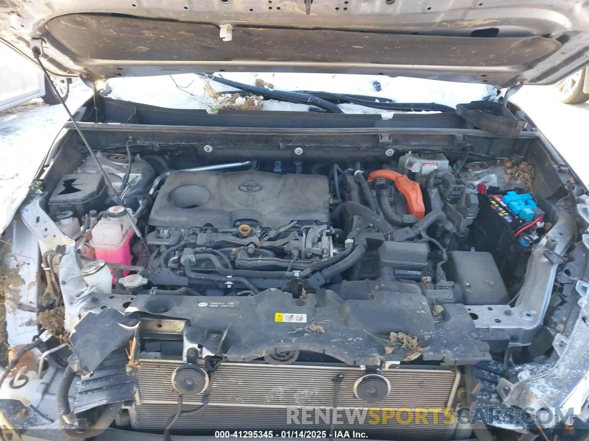 10 fotografías del automóvil dañado 4T3RWRFV0LU008399 TOYOTA RAV4 HYBRID 2020