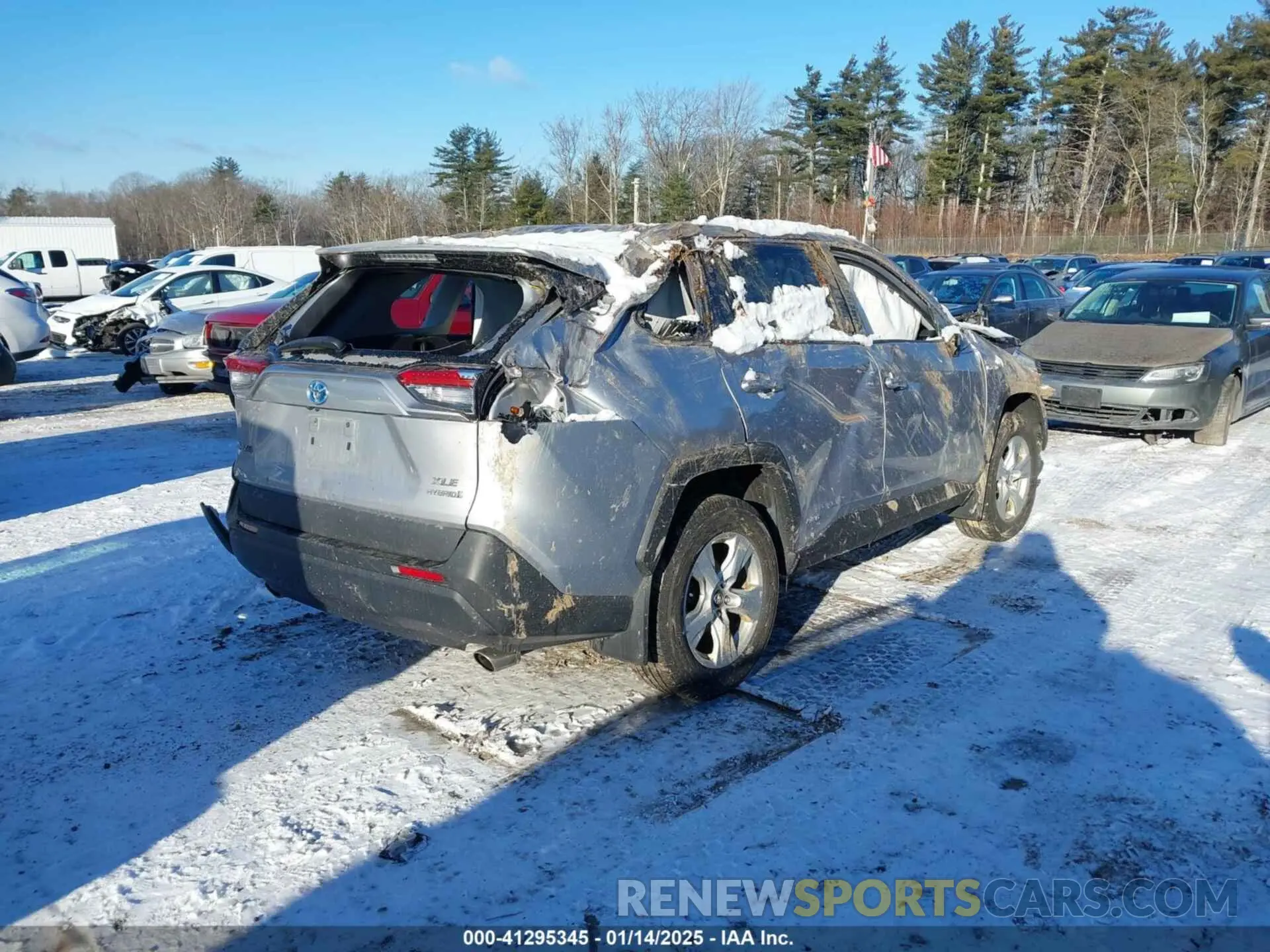 4 fotografías del automóvil dañado 4T3RWRFV0LU008399 TOYOTA RAV4 HYBRID 2020