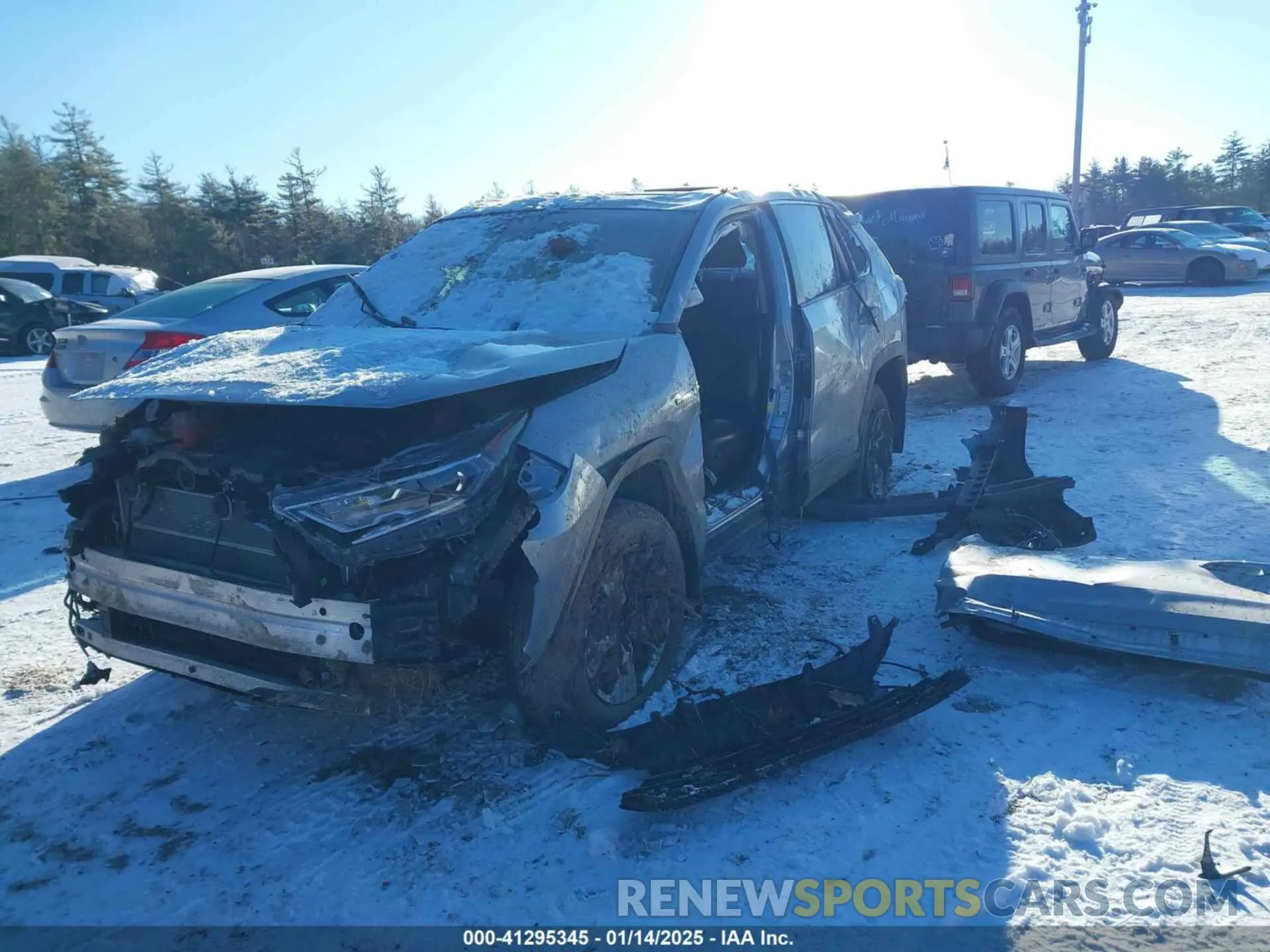 6 fotografías del automóvil dañado 4T3RWRFV0LU008399 TOYOTA RAV4 HYBRID 2020