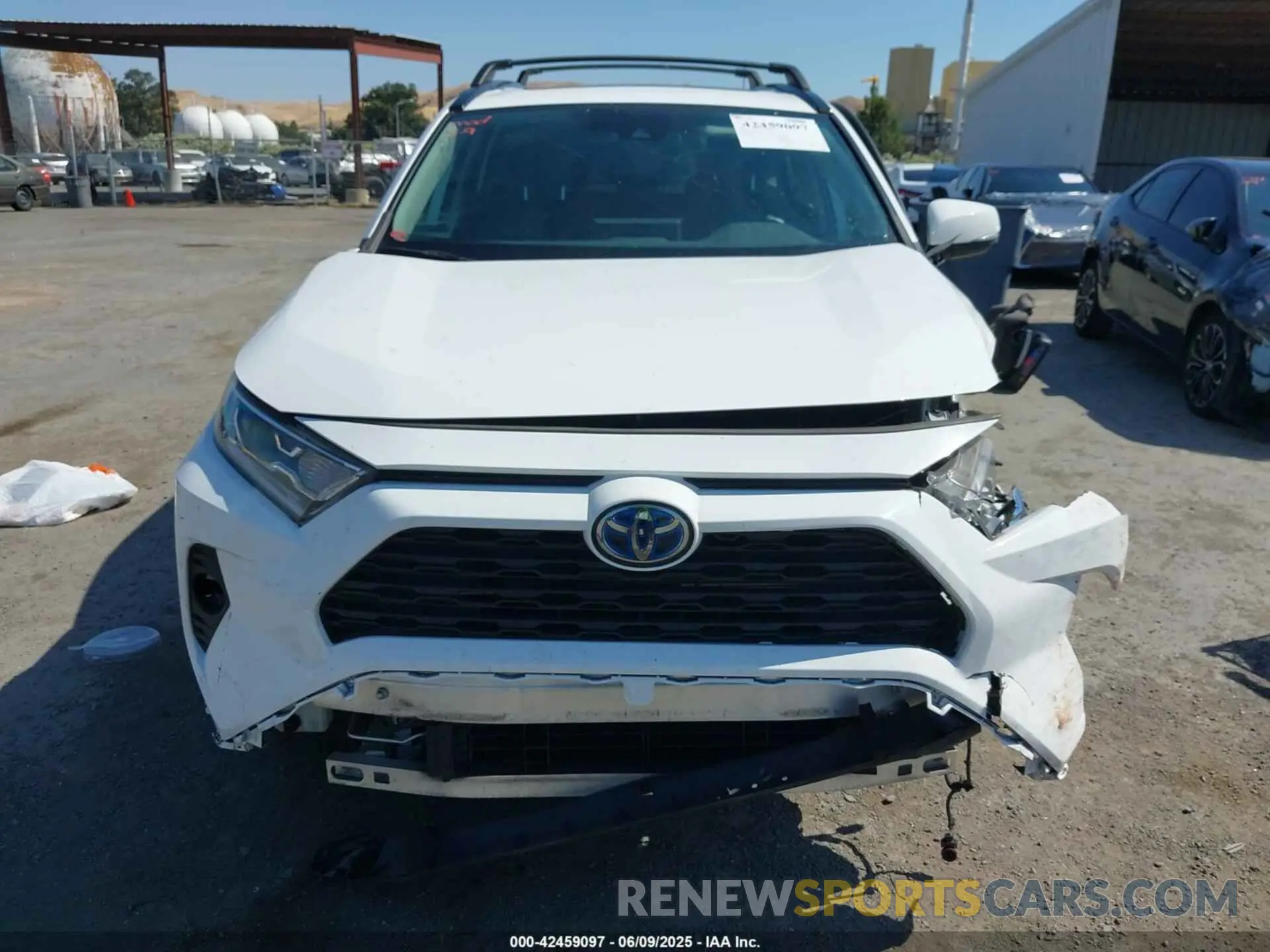 13 fotografías del automóvil dañado 4T3RWRFVXLU005512 TOYOTA RAV4 HYBRID 2020