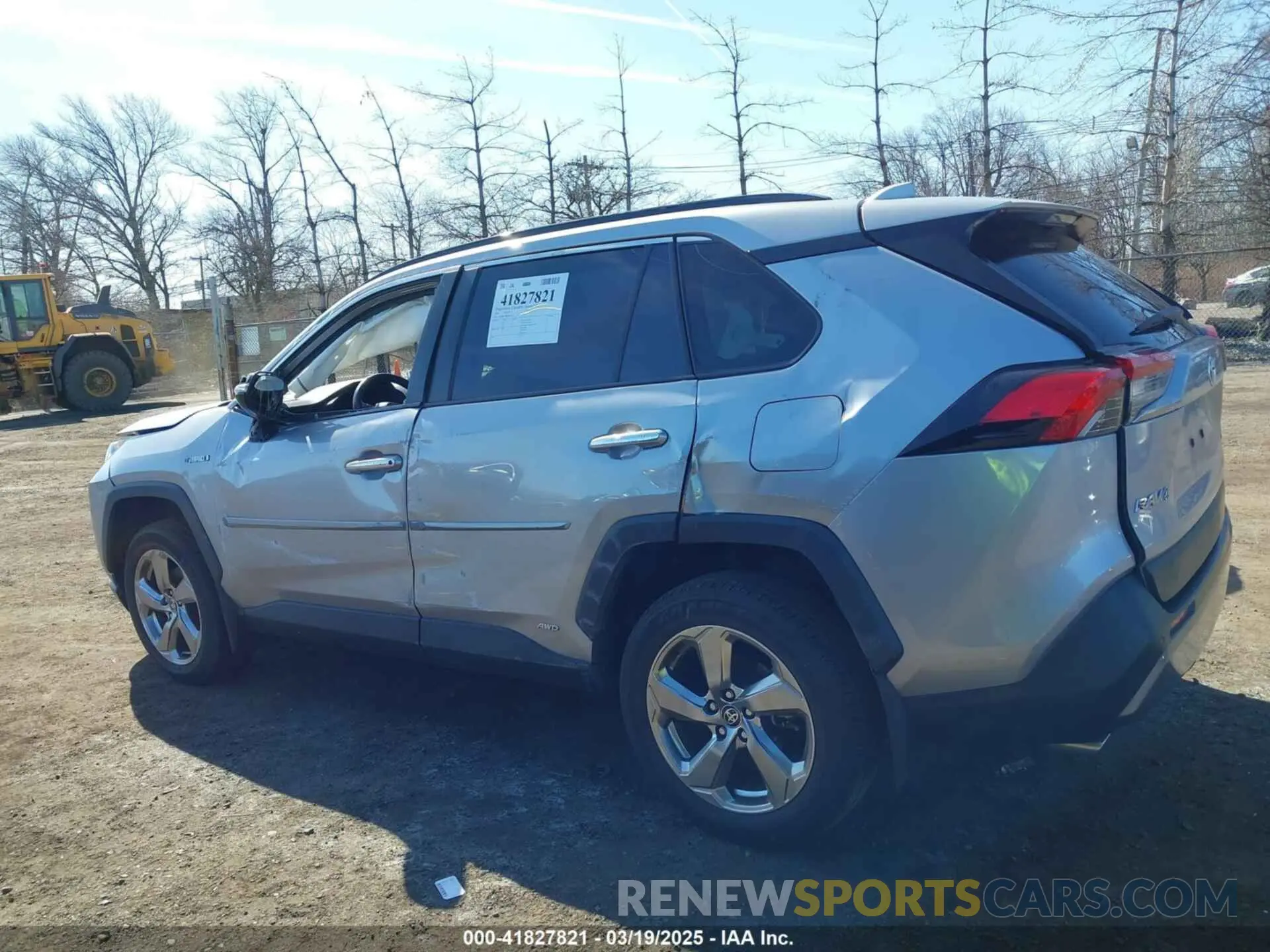 14 fotografías del automóvil dañado JTMD6RFV8LD005550 TOYOTA RAV4 HYBRID 2020