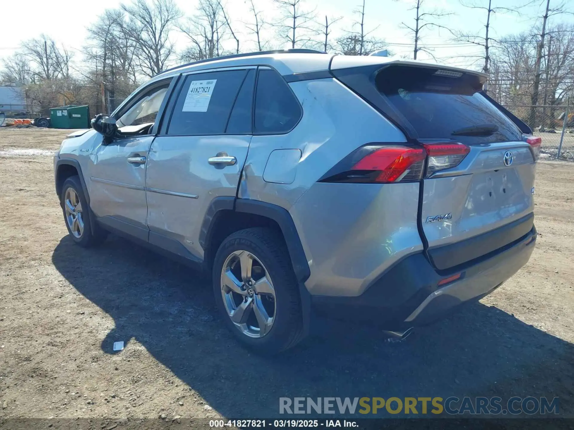 3 fotografías del automóvil dañado JTMD6RFV8LD005550 TOYOTA RAV4 HYBRID 2020
