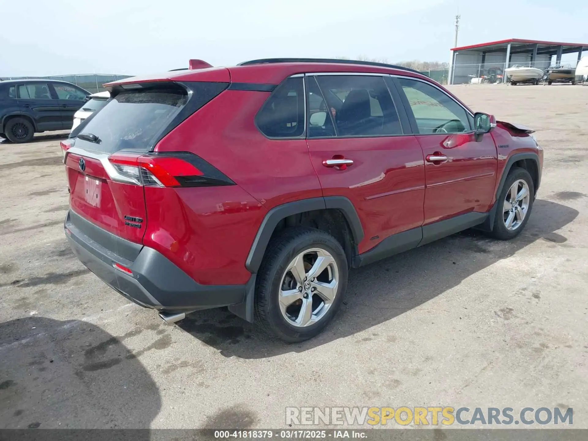4 fotografías del automóvil dañado JTMDWRFV2LD550305 TOYOTA RAV4 HYBRID 2020