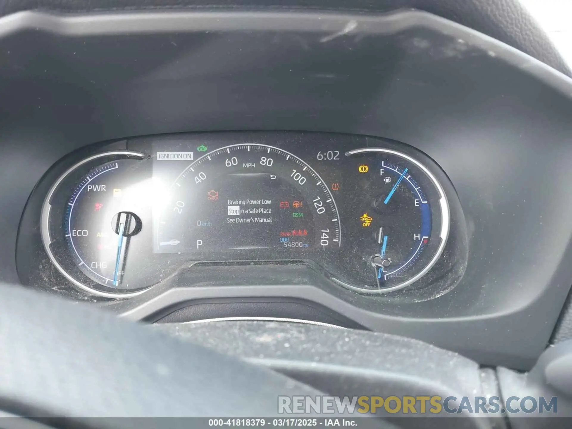 7 fotografías del automóvil dañado JTMDWRFV2LD550305 TOYOTA RAV4 HYBRID 2020