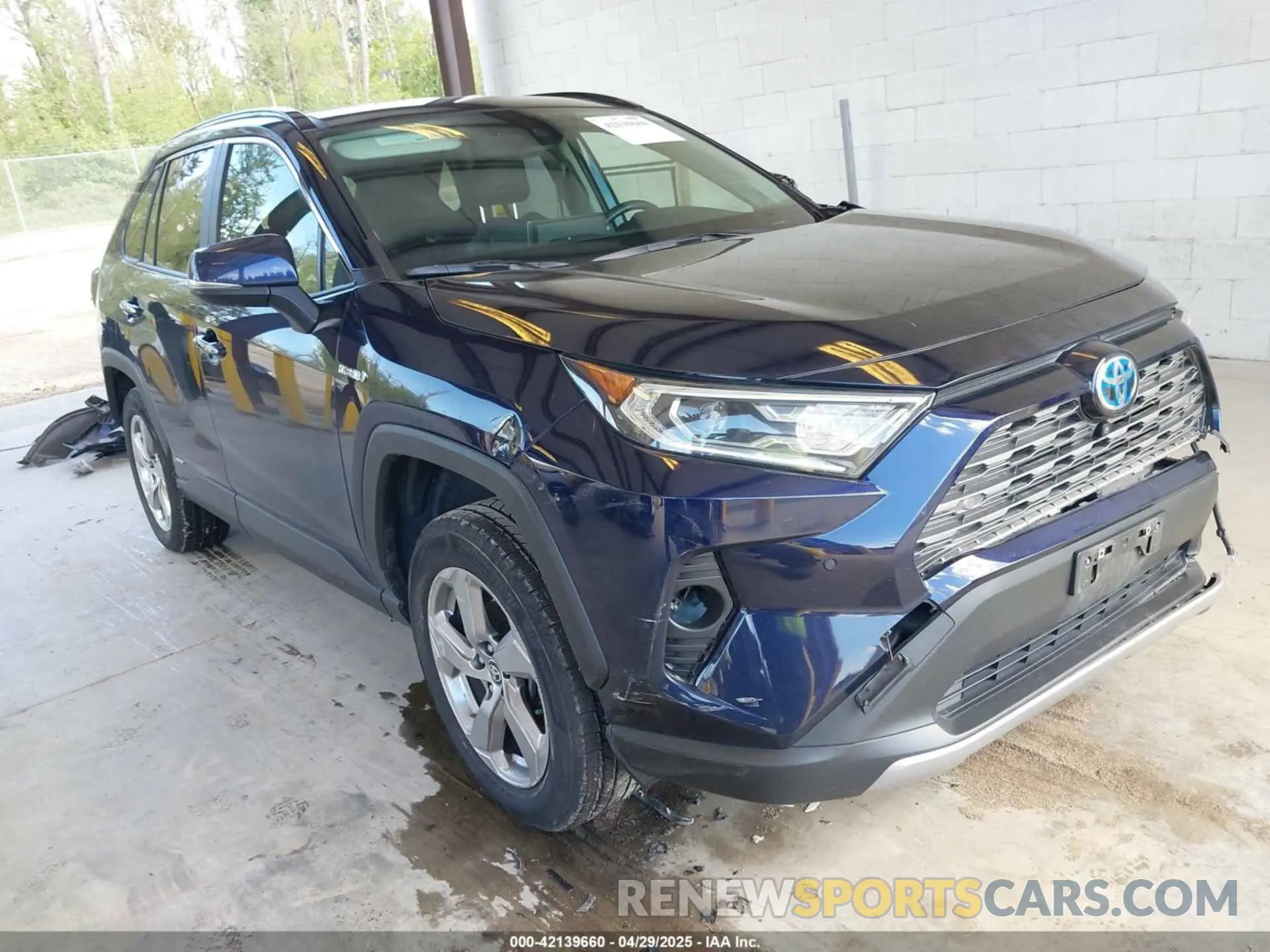 1 fotografías del automóvil dañado JTMDWRFV4LD527463 TOYOTA RAV4 HYBRID 2020