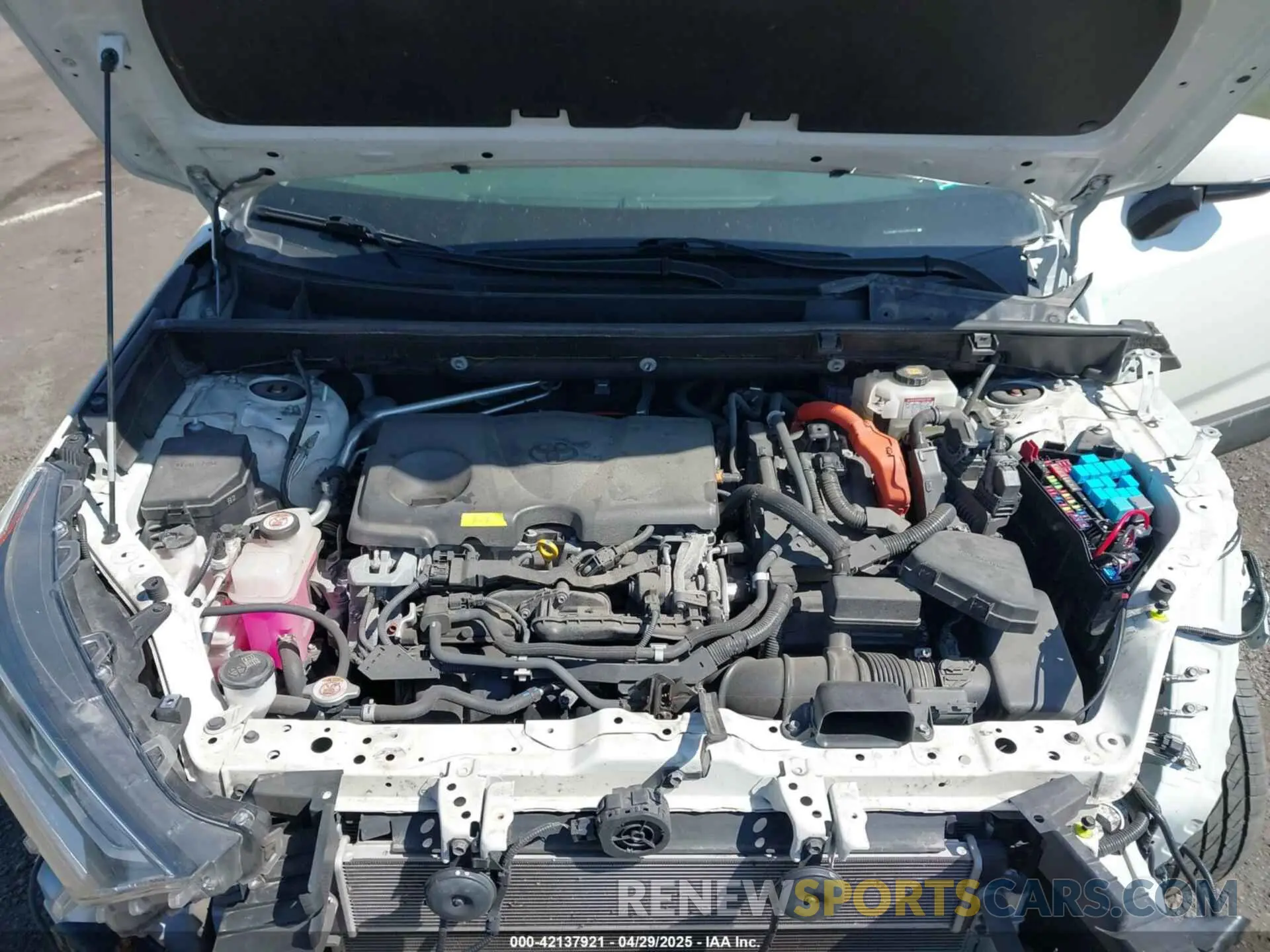 10 fotografías del automóvil dañado JTMDWRFV5LD065253 TOYOTA RAV4 HYBRID 2020