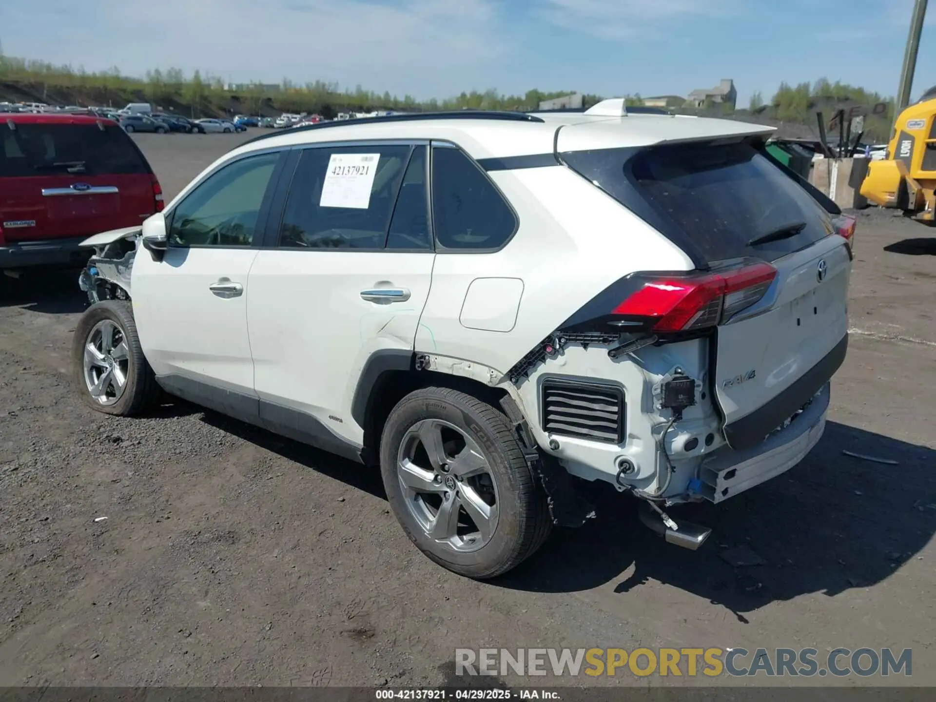 3 fotografías del automóvil dañado JTMDWRFV5LD065253 TOYOTA RAV4 HYBRID 2020