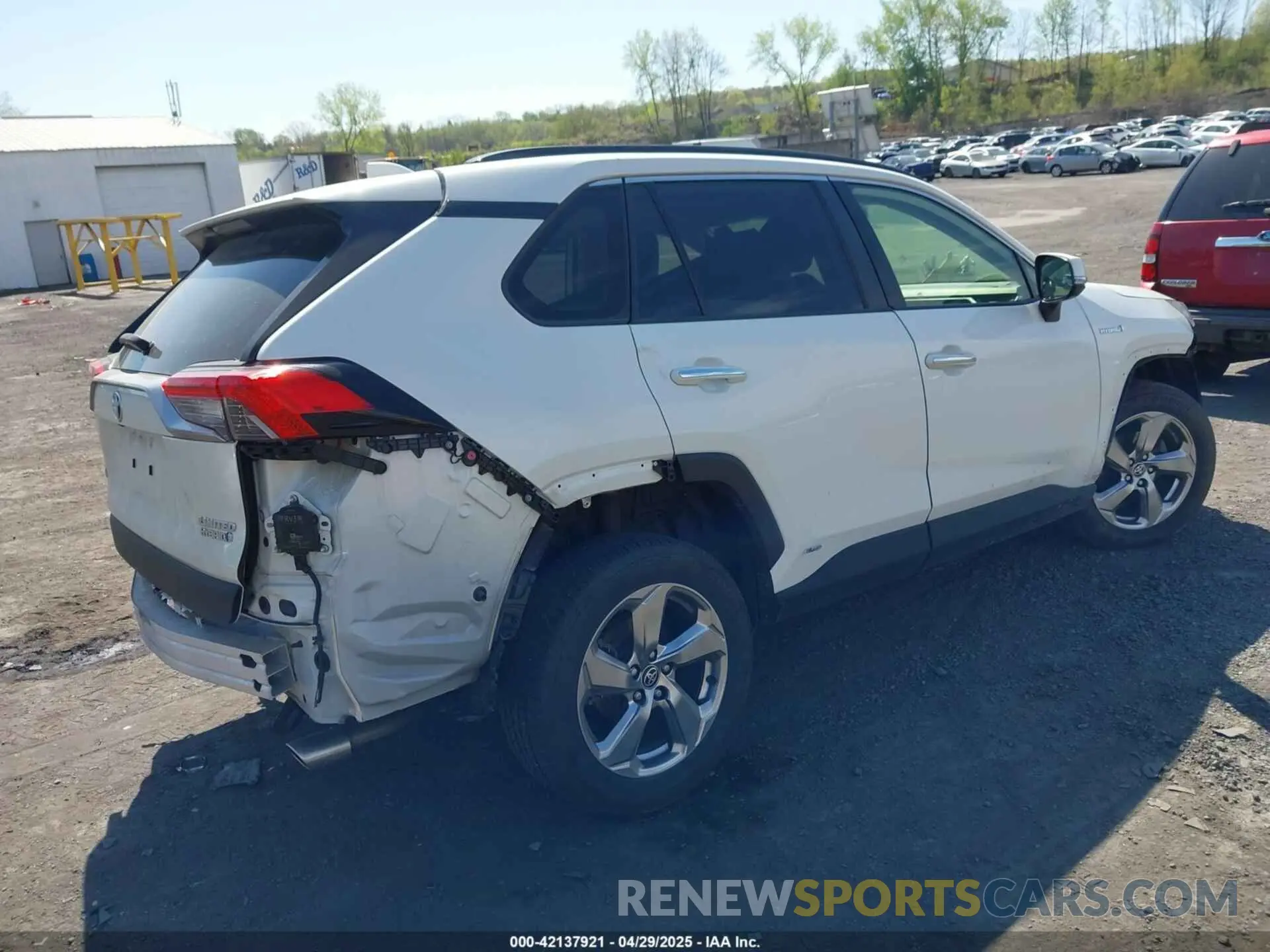 4 fotografías del automóvil dañado JTMDWRFV5LD065253 TOYOTA RAV4 HYBRID 2020