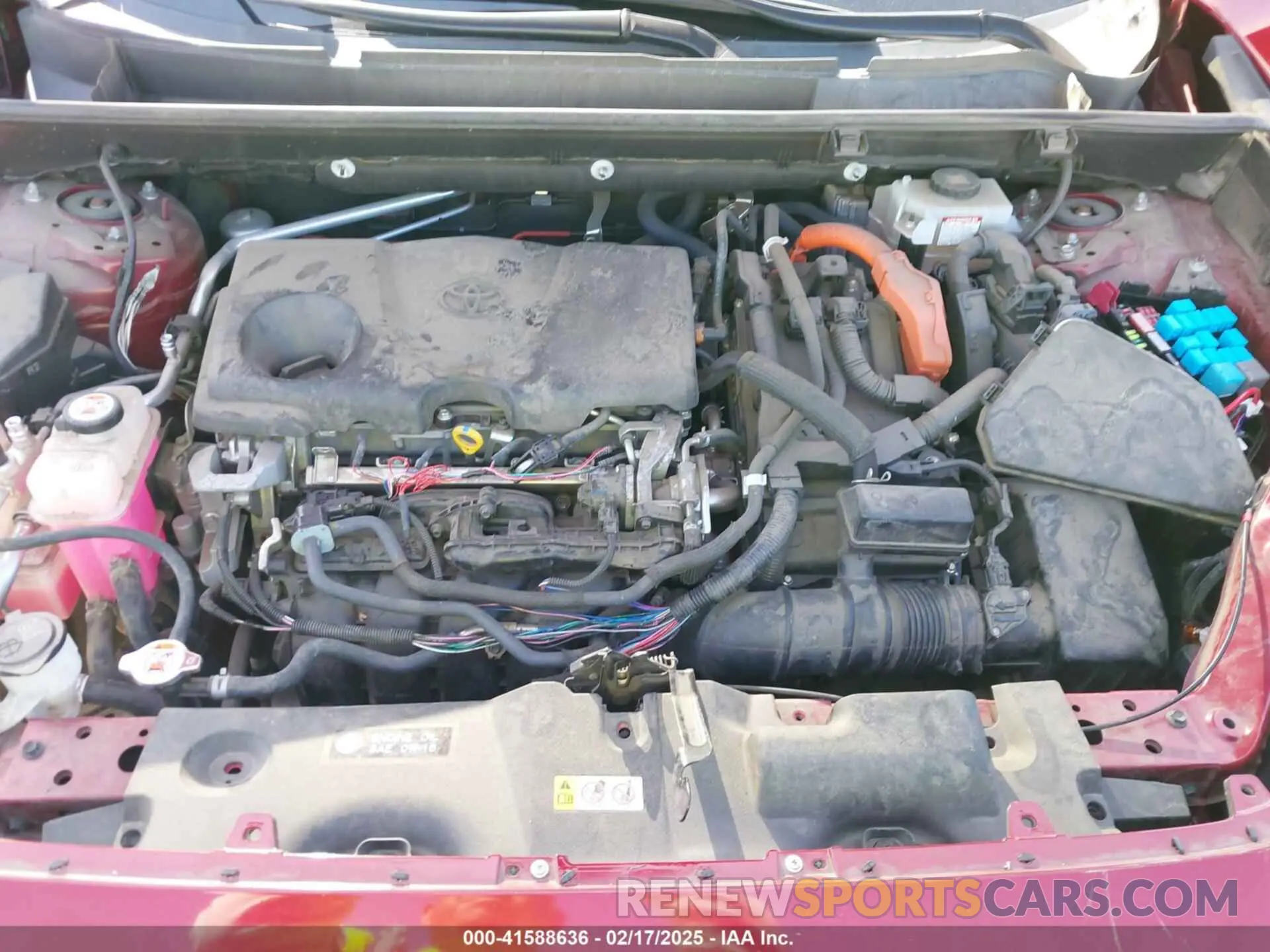 10 fotografías del automóvil dañado JTMDWRFV5LD546085 TOYOTA RAV4 HYBRID 2020