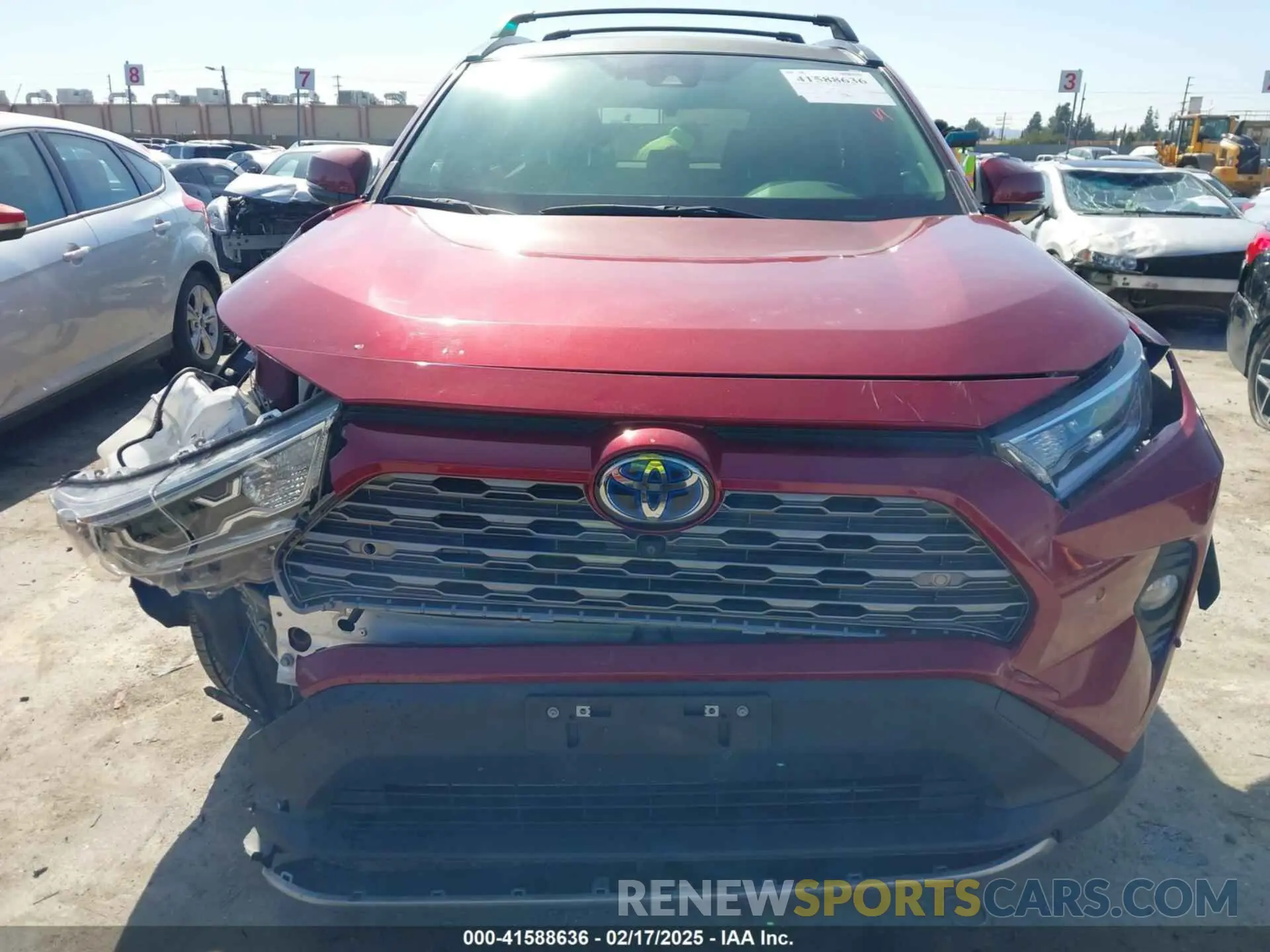 12 fotografías del automóvil dañado JTMDWRFV5LD546085 TOYOTA RAV4 HYBRID 2020