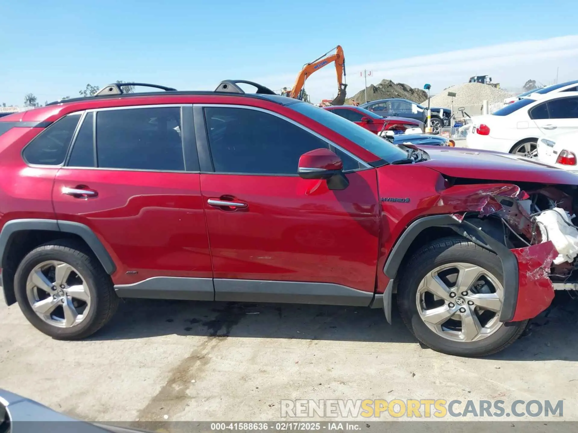 13 fotografías del automóvil dañado JTMDWRFV5LD546085 TOYOTA RAV4 HYBRID 2020