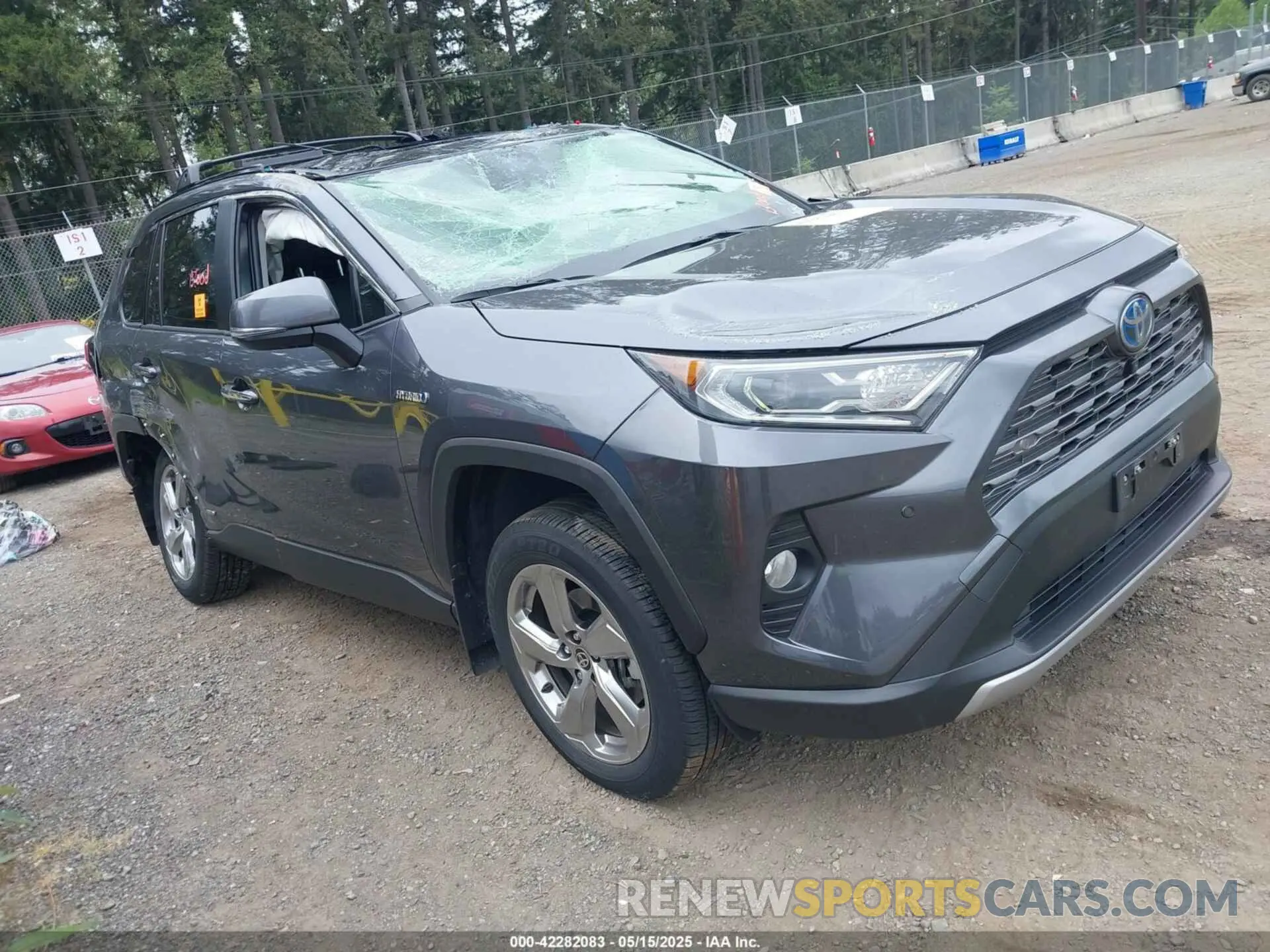 1 fotografías del automóvil dañado JTMDWRFVXLD529234 TOYOTA RAV4 HYBRID 2020