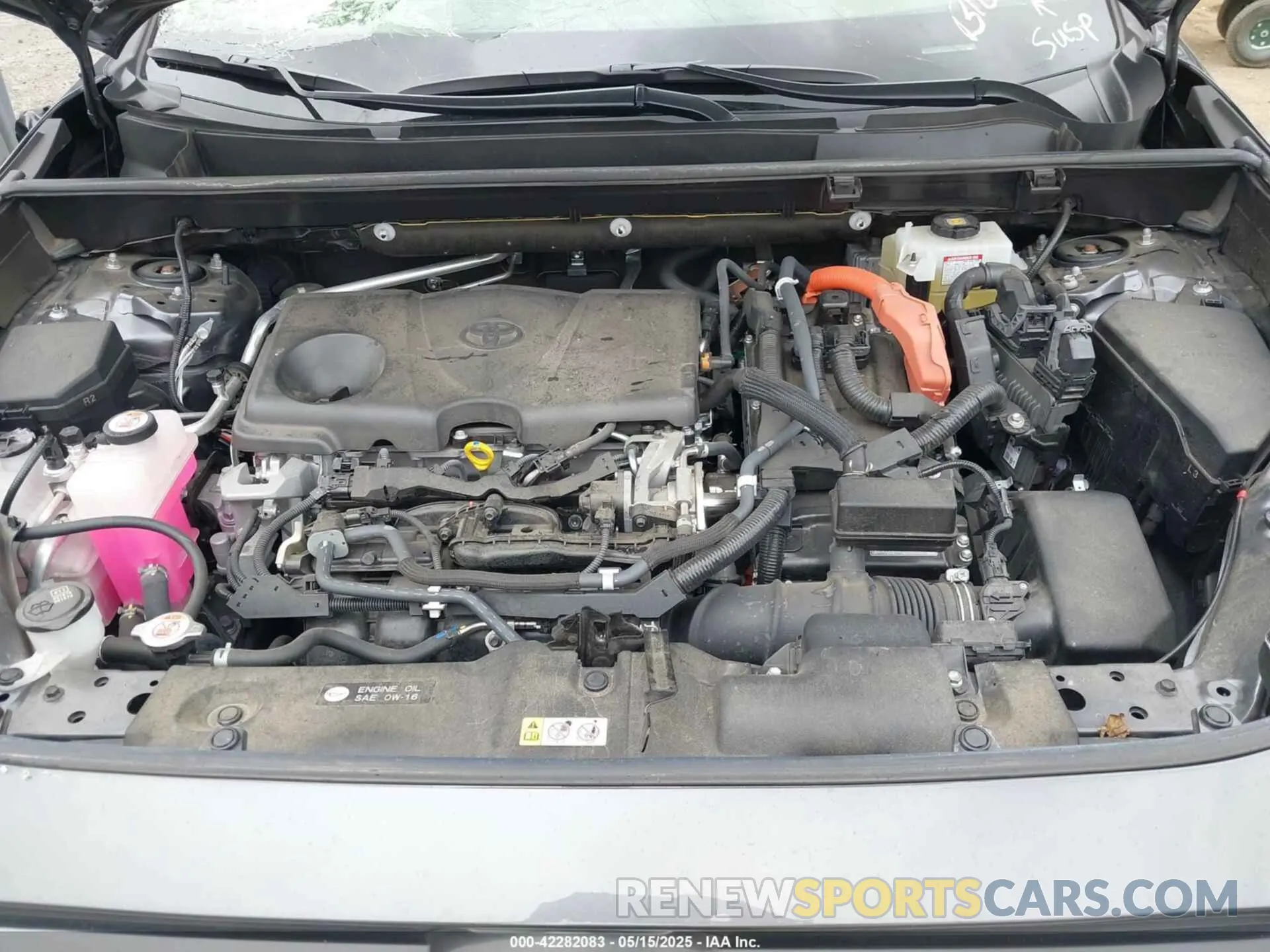 10 fotografías del automóvil dañado JTMDWRFVXLD529234 TOYOTA RAV4 HYBRID 2020