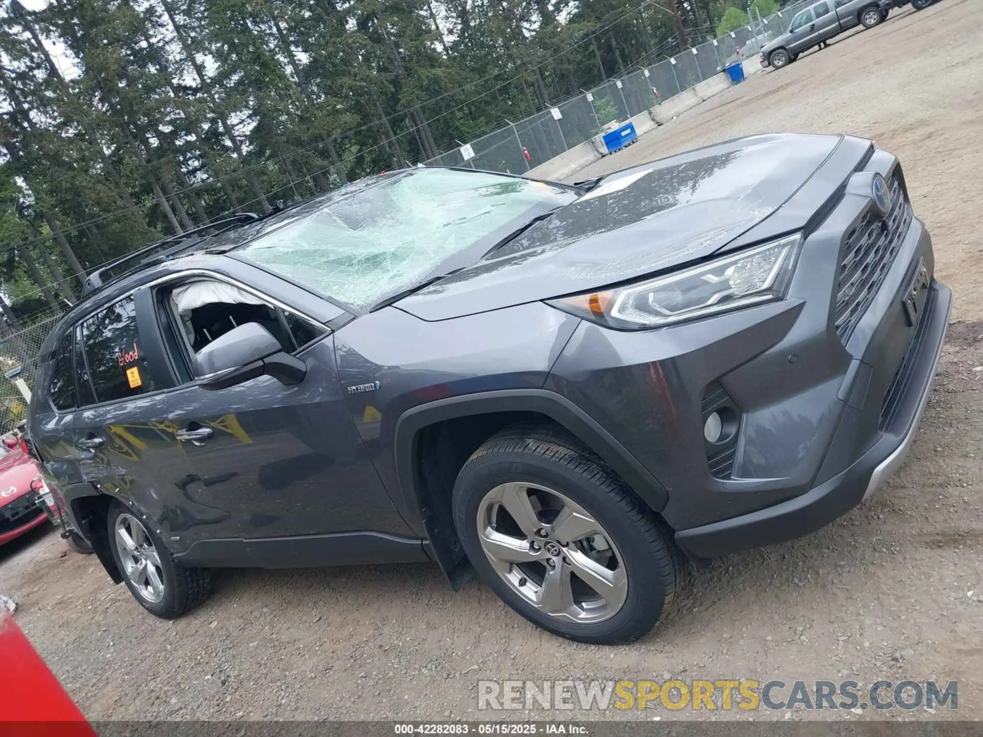 13 fotografías del automóvil dañado JTMDWRFVXLD529234 TOYOTA RAV4 HYBRID 2020