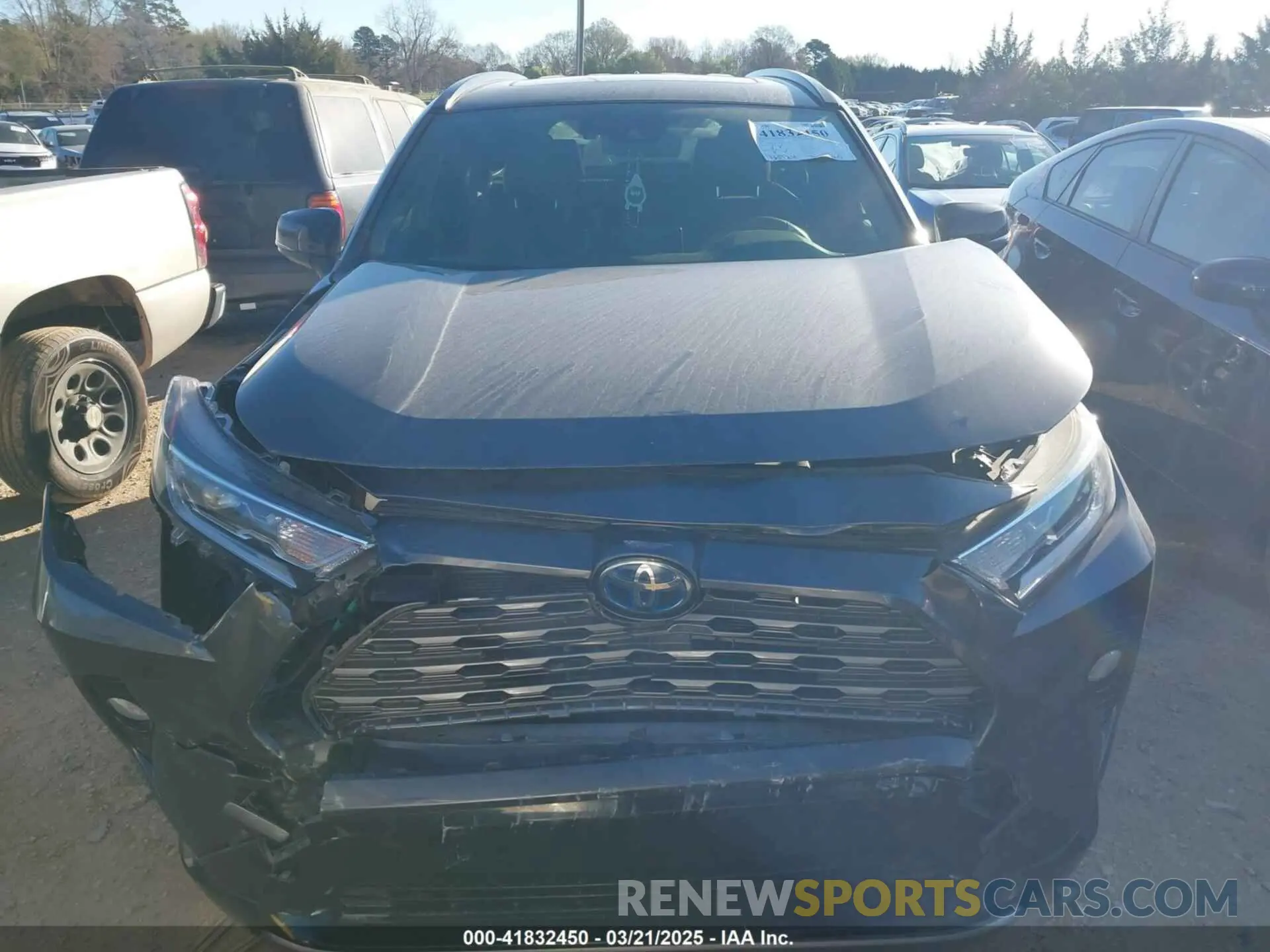12 fotografías del automóvil dañado JTME6RFV5LD502382 TOYOTA RAV4 HYBRID 2020