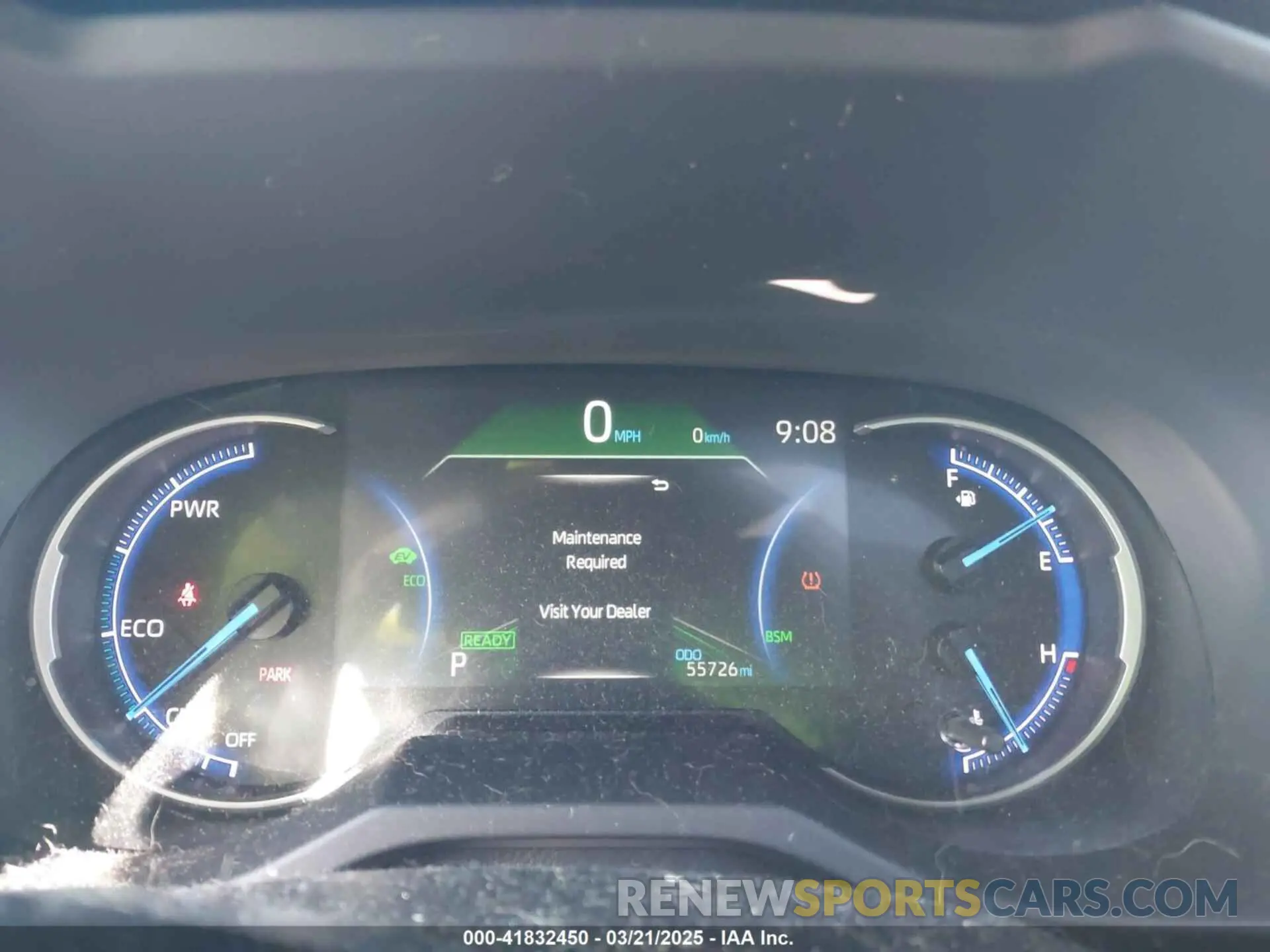 7 fotografías del automóvil dañado JTME6RFV5LD502382 TOYOTA RAV4 HYBRID 2020