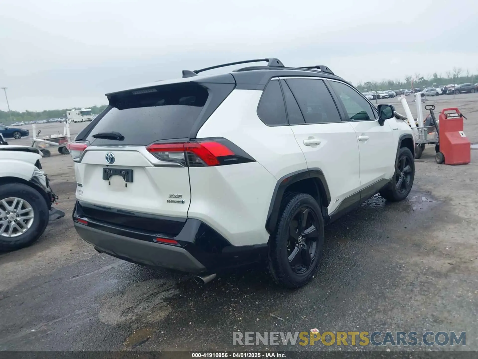 4 fotografías del automóvil dañado JTME6RFV9LJ001772 TOYOTA RAV4 HYBRID 2020