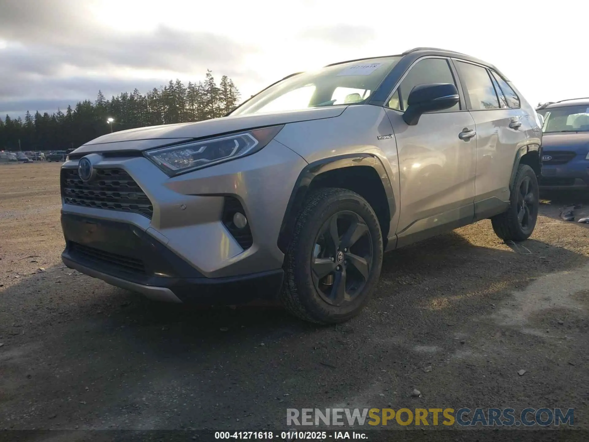 2 fotografías del automóvil dañado JTME6RFVXLJ001182 TOYOTA RAV4 HYBRID 2020