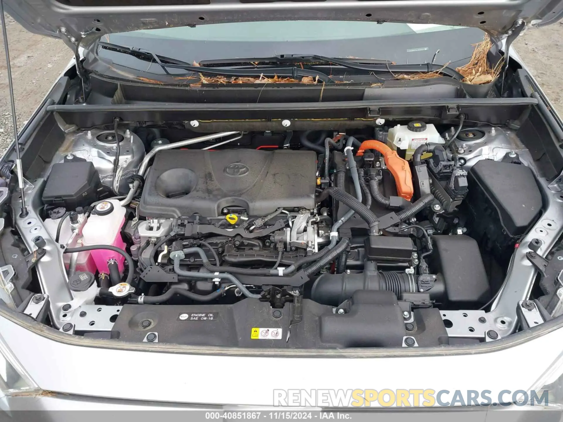 10 fotografías del automóvil dañado JTMEWRFV2LJ038369 TOYOTA RAV4 HYBRID 2020
