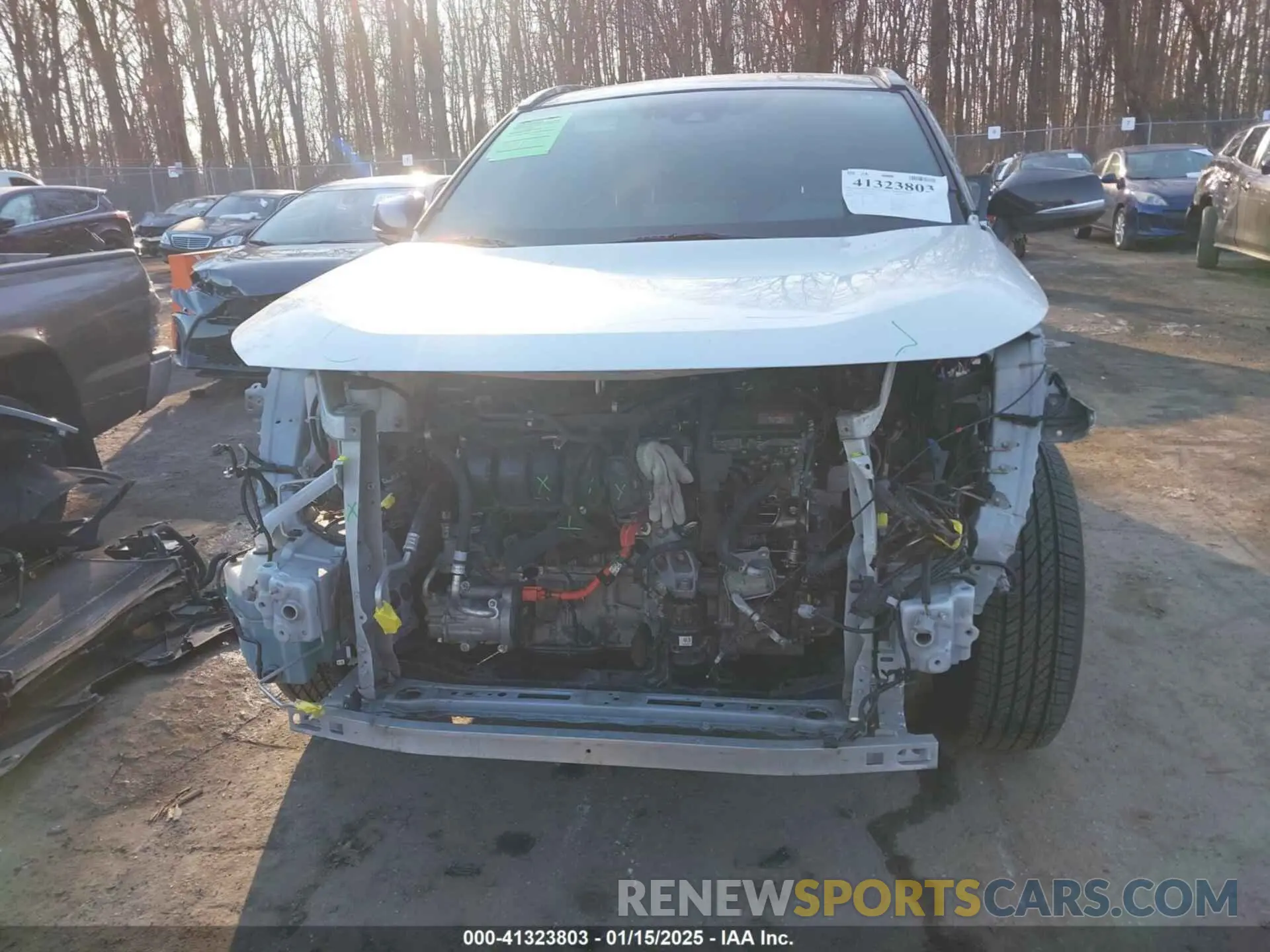 13 fotografías del automóvil dañado JTMEWRFV6LJ040724 TOYOTA RAV4 HYBRID 2020
