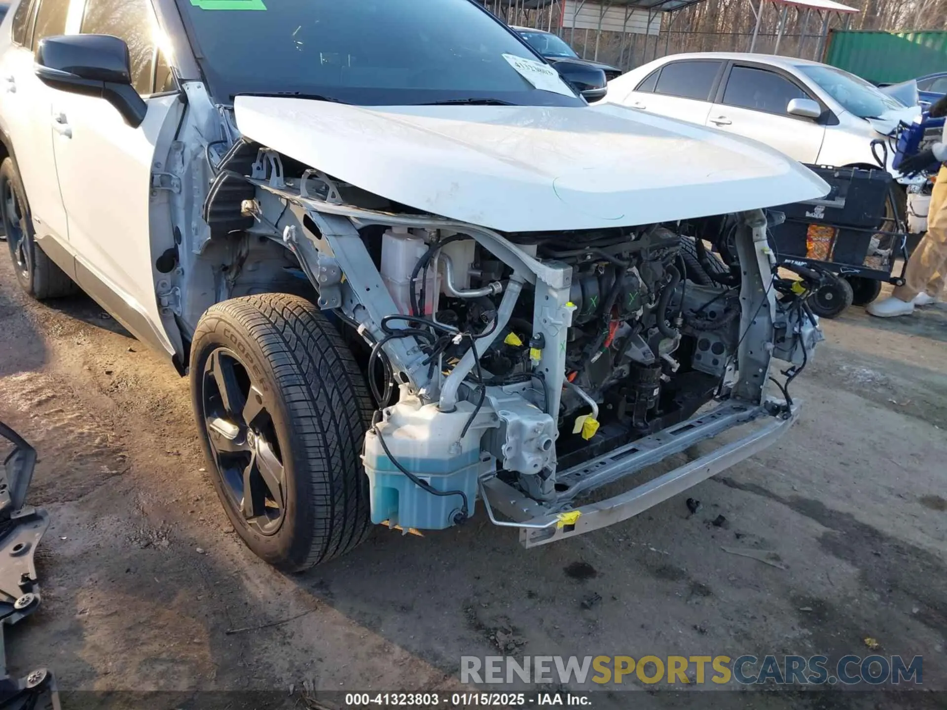 6 fotografías del automóvil dañado JTMEWRFV6LJ040724 TOYOTA RAV4 HYBRID 2020