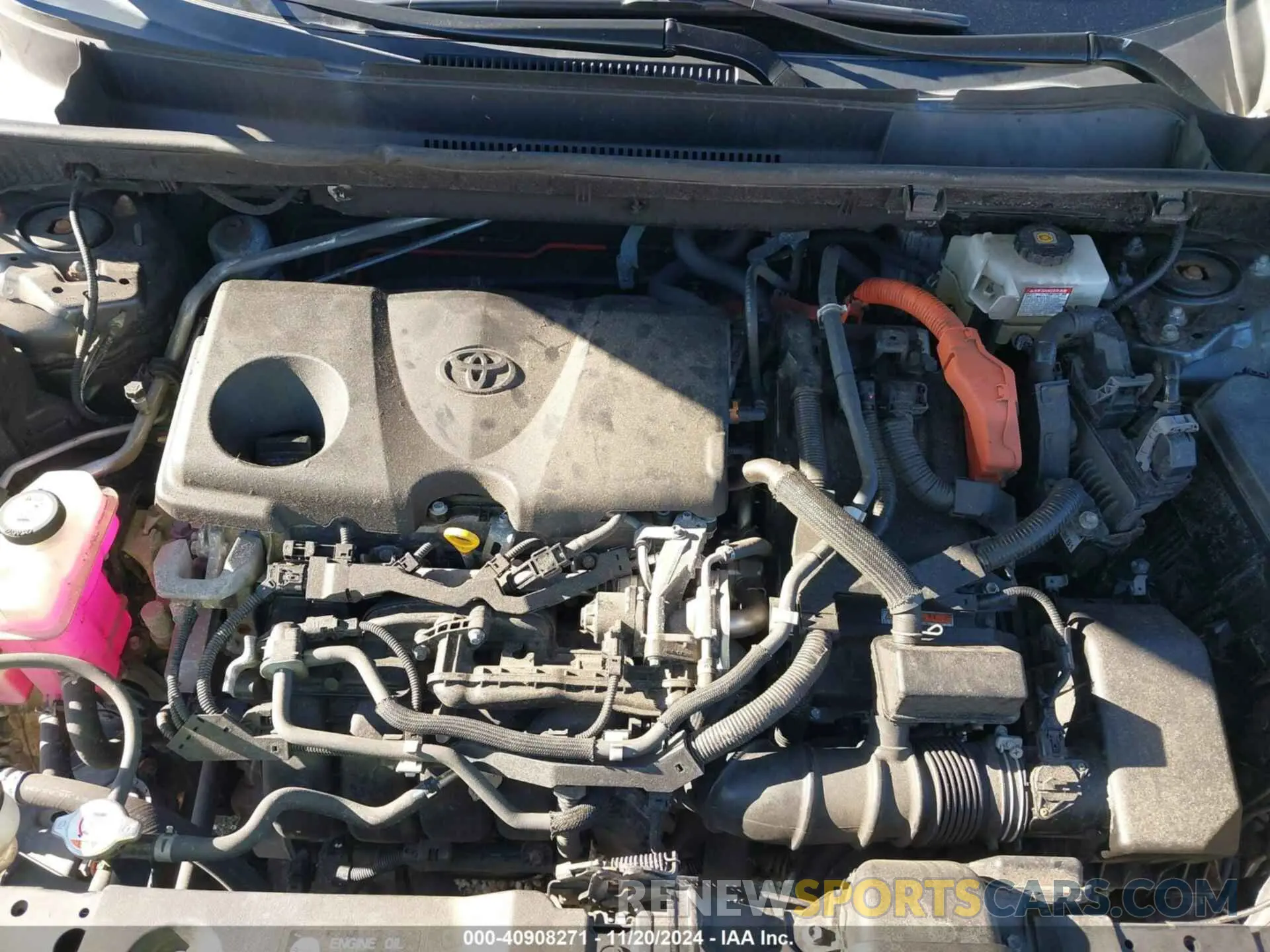 10 fotografías del automóvil dañado JTMEWRFV9LD541749 TOYOTA RAV4 HYBRID 2020