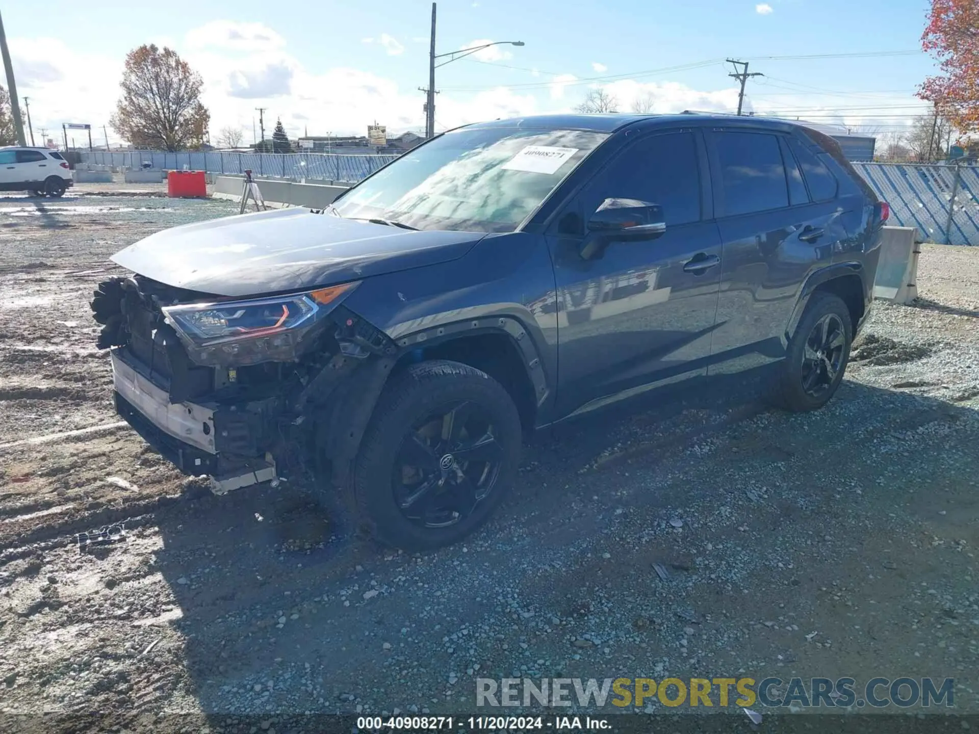 2 fotografías del automóvil dañado JTMEWRFV9LD541749 TOYOTA RAV4 HYBRID 2020