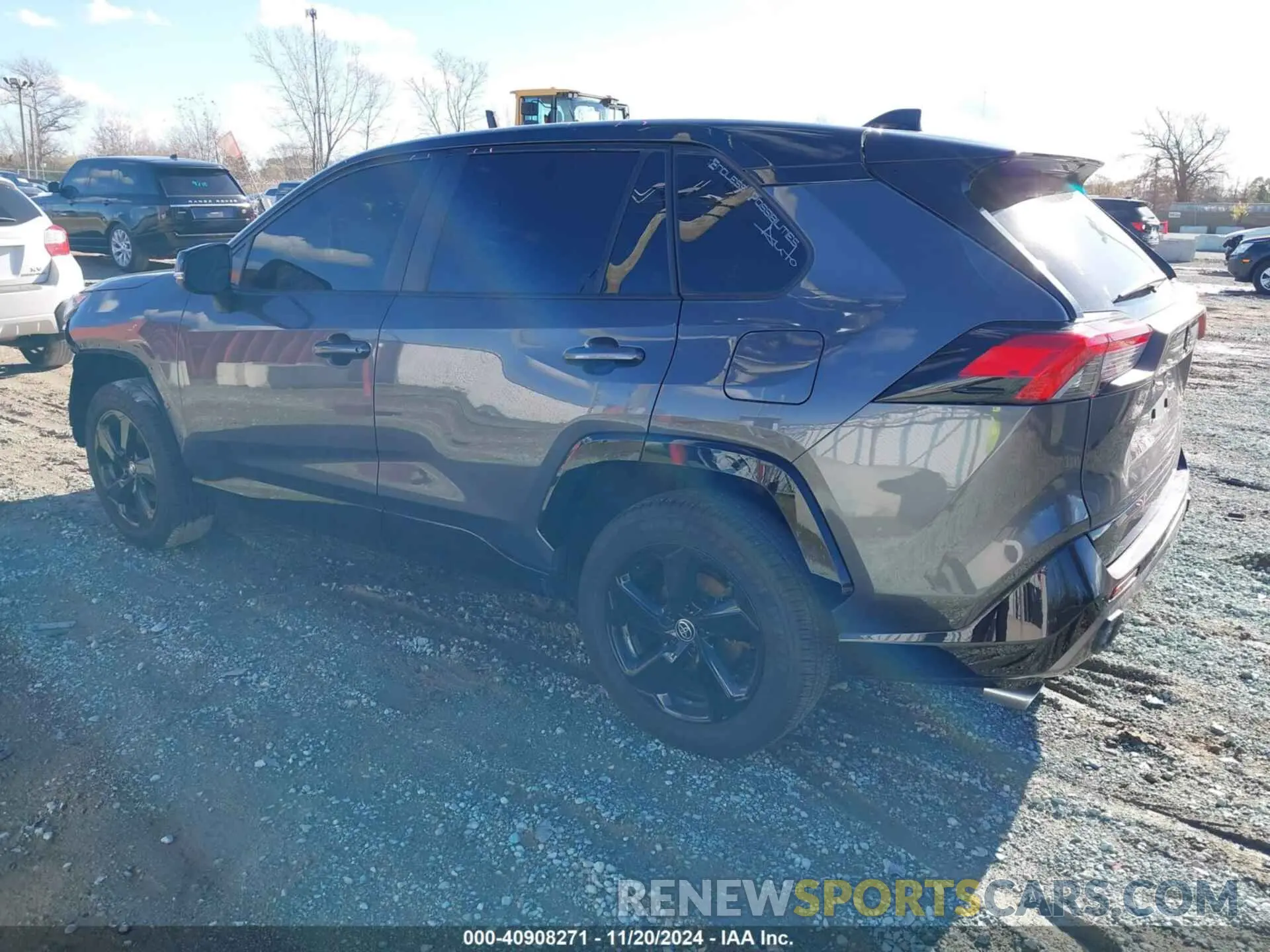 3 fotografías del automóvil dañado JTMEWRFV9LD541749 TOYOTA RAV4 HYBRID 2020