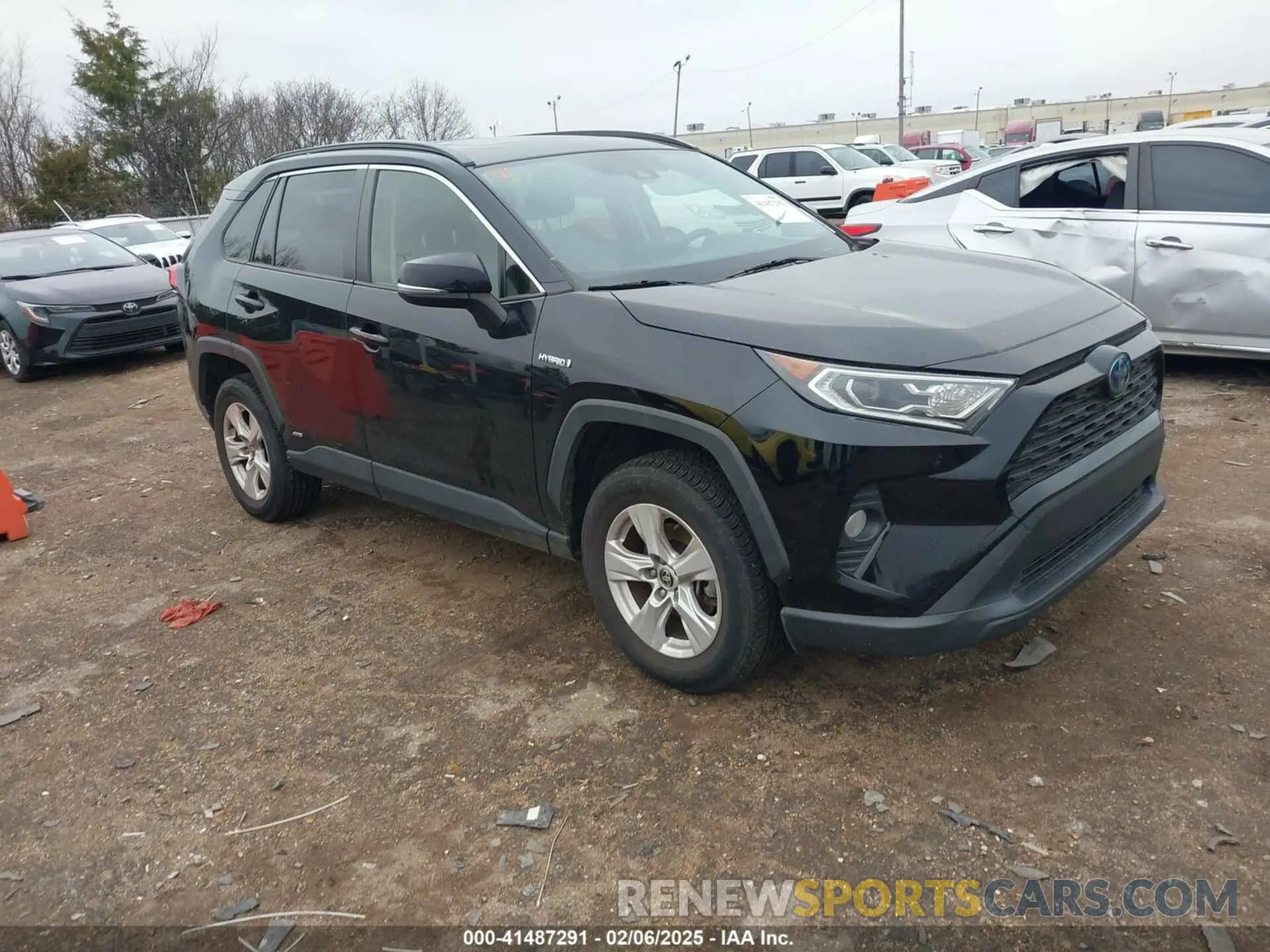 1 fotografías del automóvil dañado JTMR6RFV6LD001177 TOYOTA RAV4 HYBRID 2020
