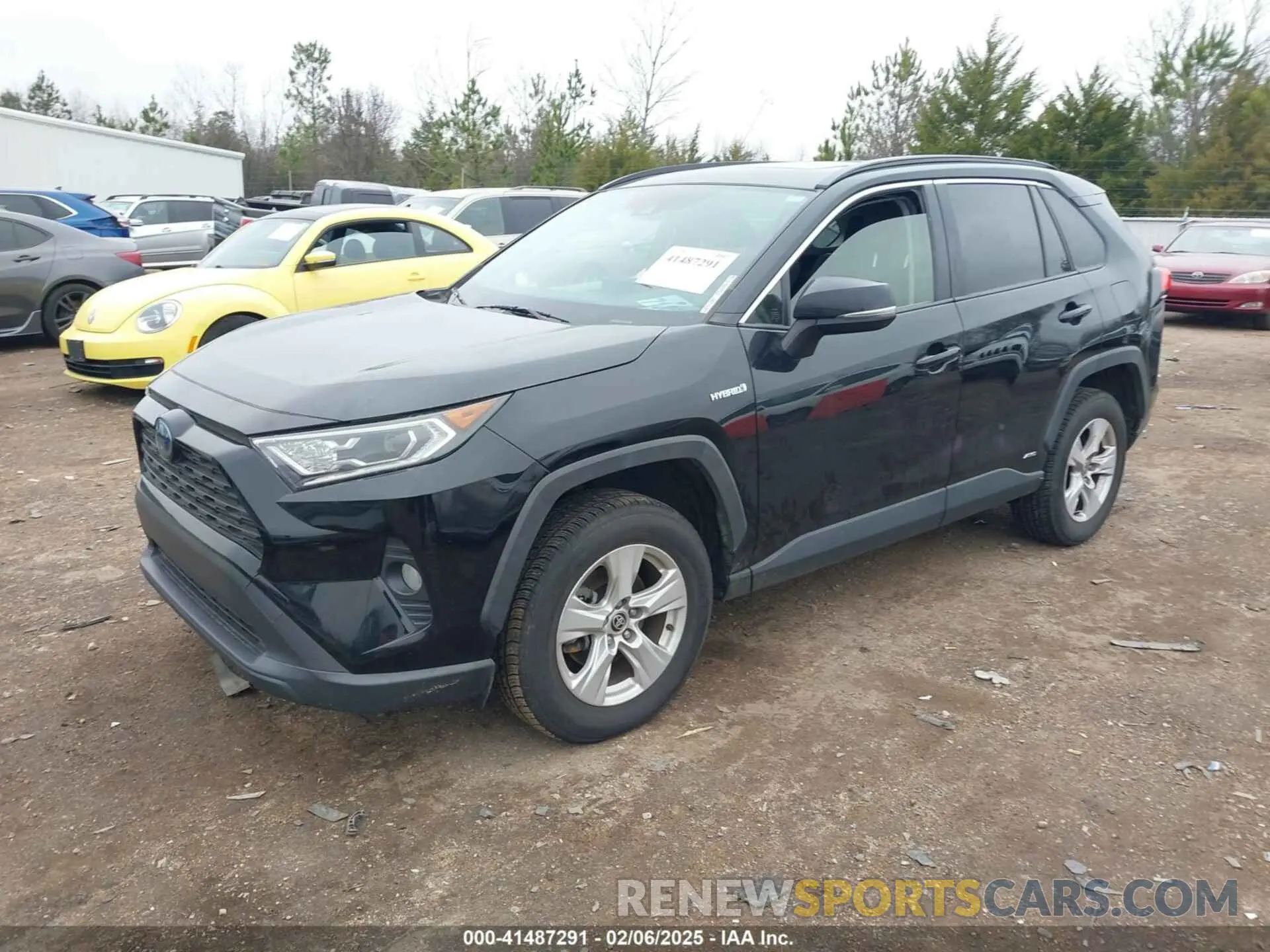 2 fotografías del automóvil dañado JTMR6RFV6LD001177 TOYOTA RAV4 HYBRID 2020