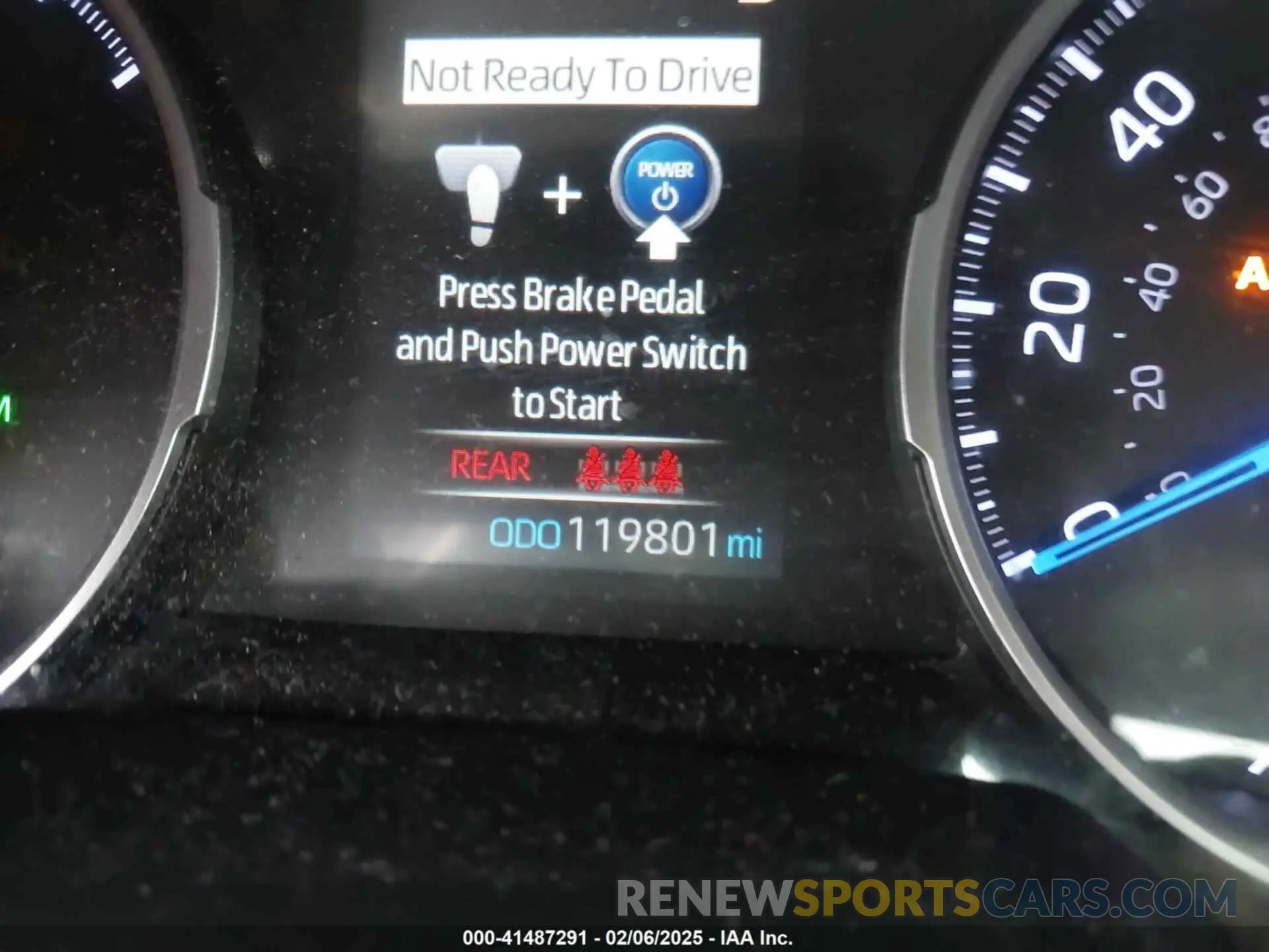 7 fotografías del automóvil dañado JTMR6RFV6LD001177 TOYOTA RAV4 HYBRID 2020