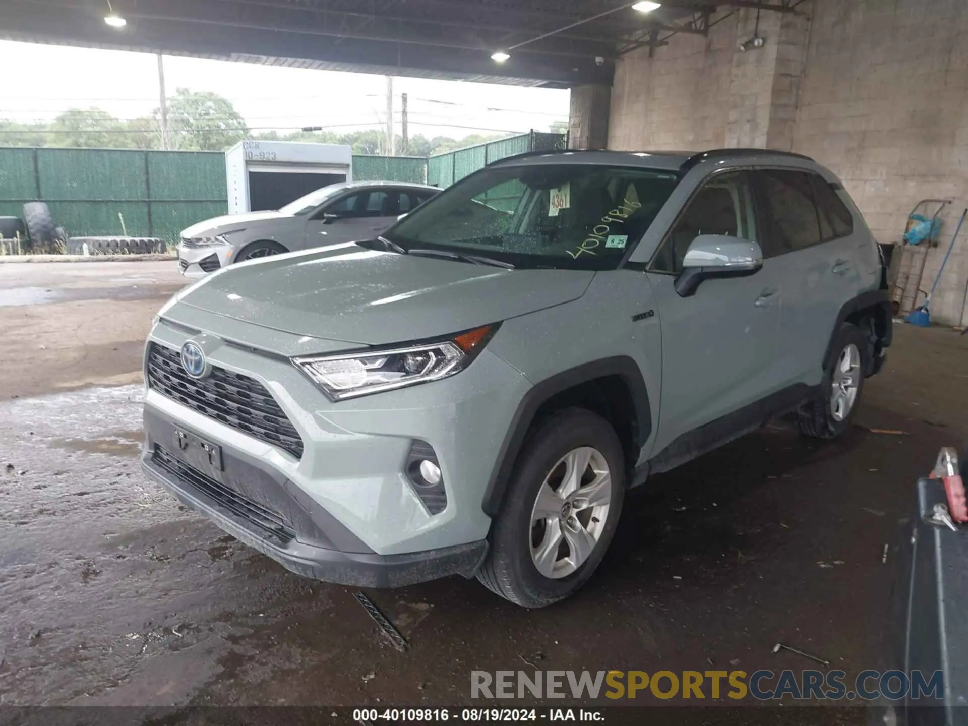 2 fotografías del automóvil dañado JTMR6RFV7LD005304 TOYOTA RAV4 HYBRID 2020