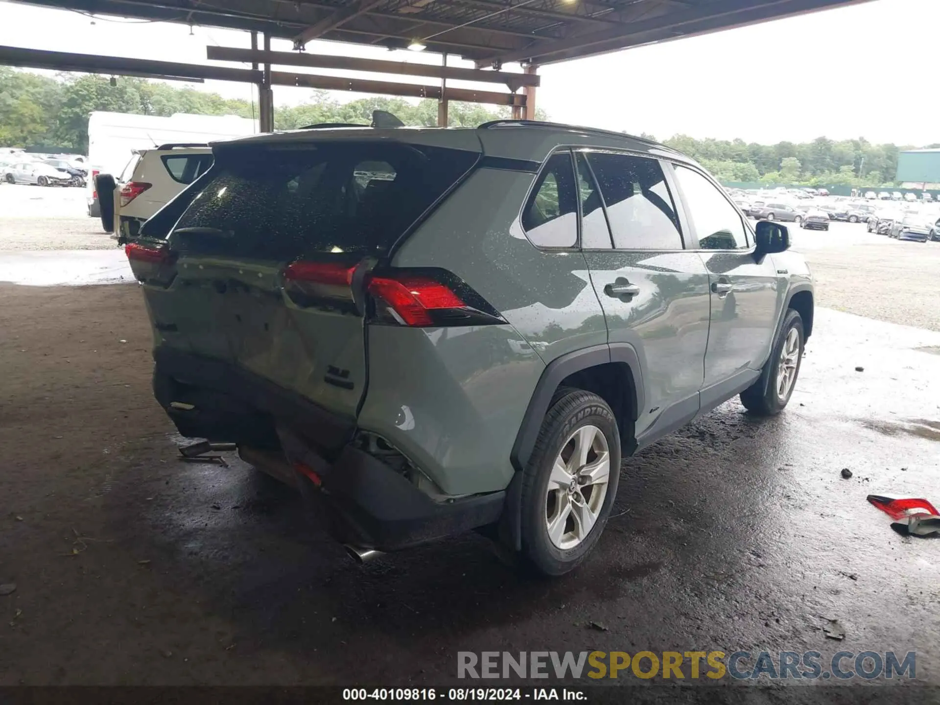 4 fotografías del automóvil dañado JTMR6RFV7LD005304 TOYOTA RAV4 HYBRID 2020