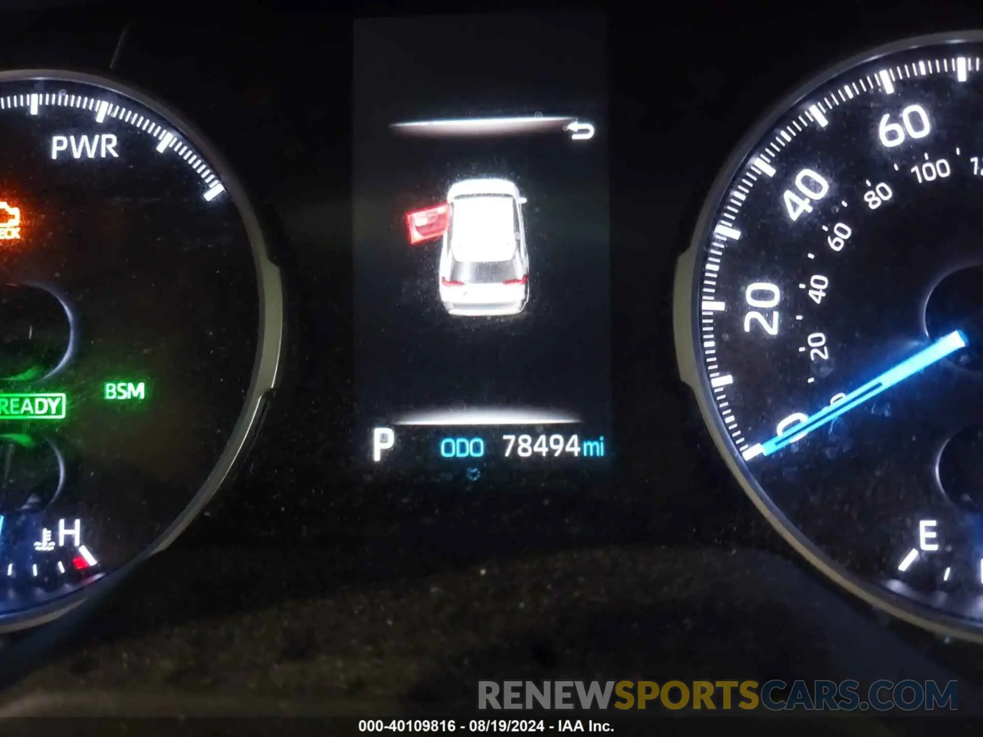 7 fotografías del automóvil dañado JTMR6RFV7LD005304 TOYOTA RAV4 HYBRID 2020