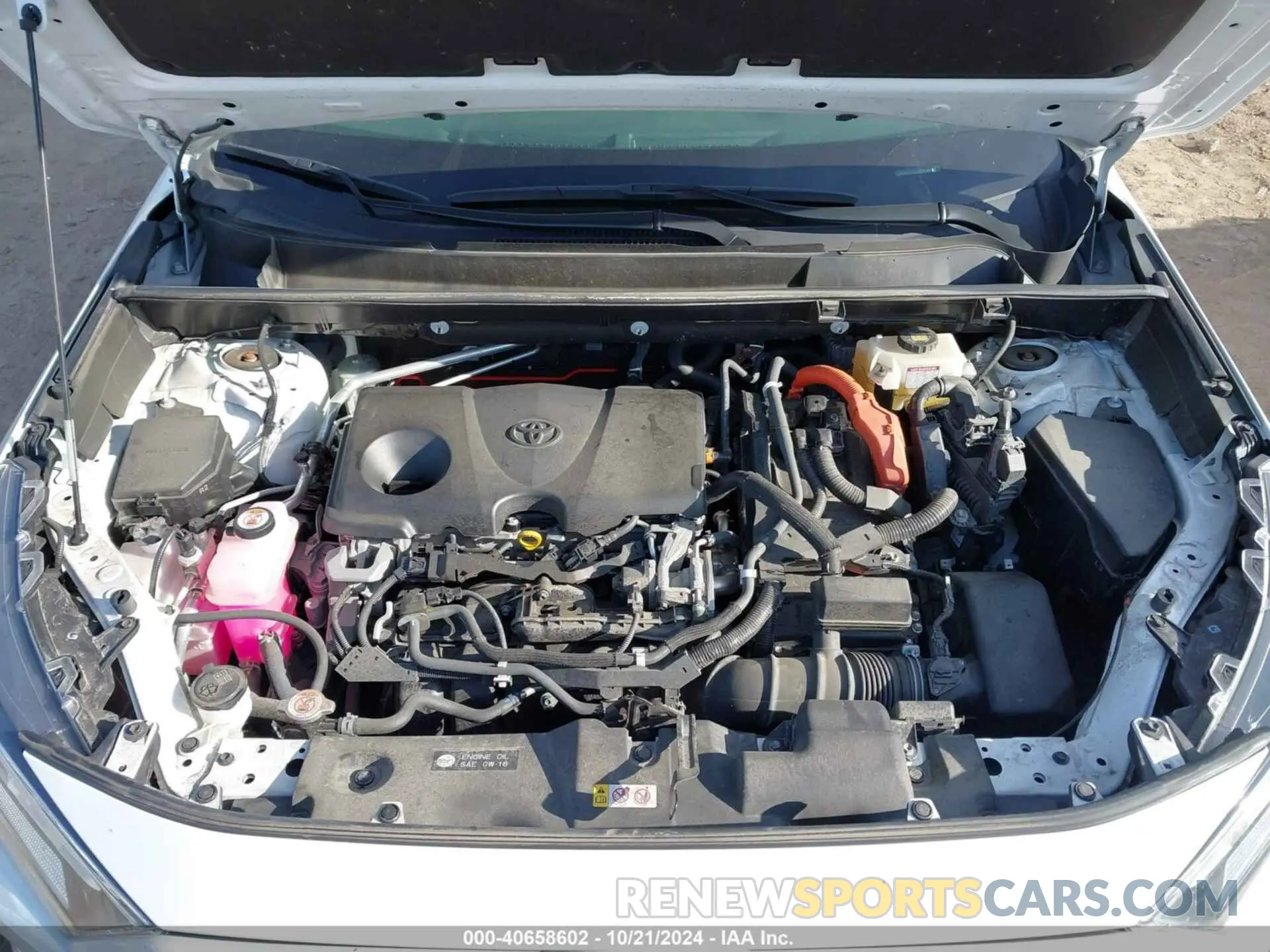 10 fotografías del automóvil dañado JTMRWRFV3LD059649 TOYOTA RAV4 HYBRID 2020