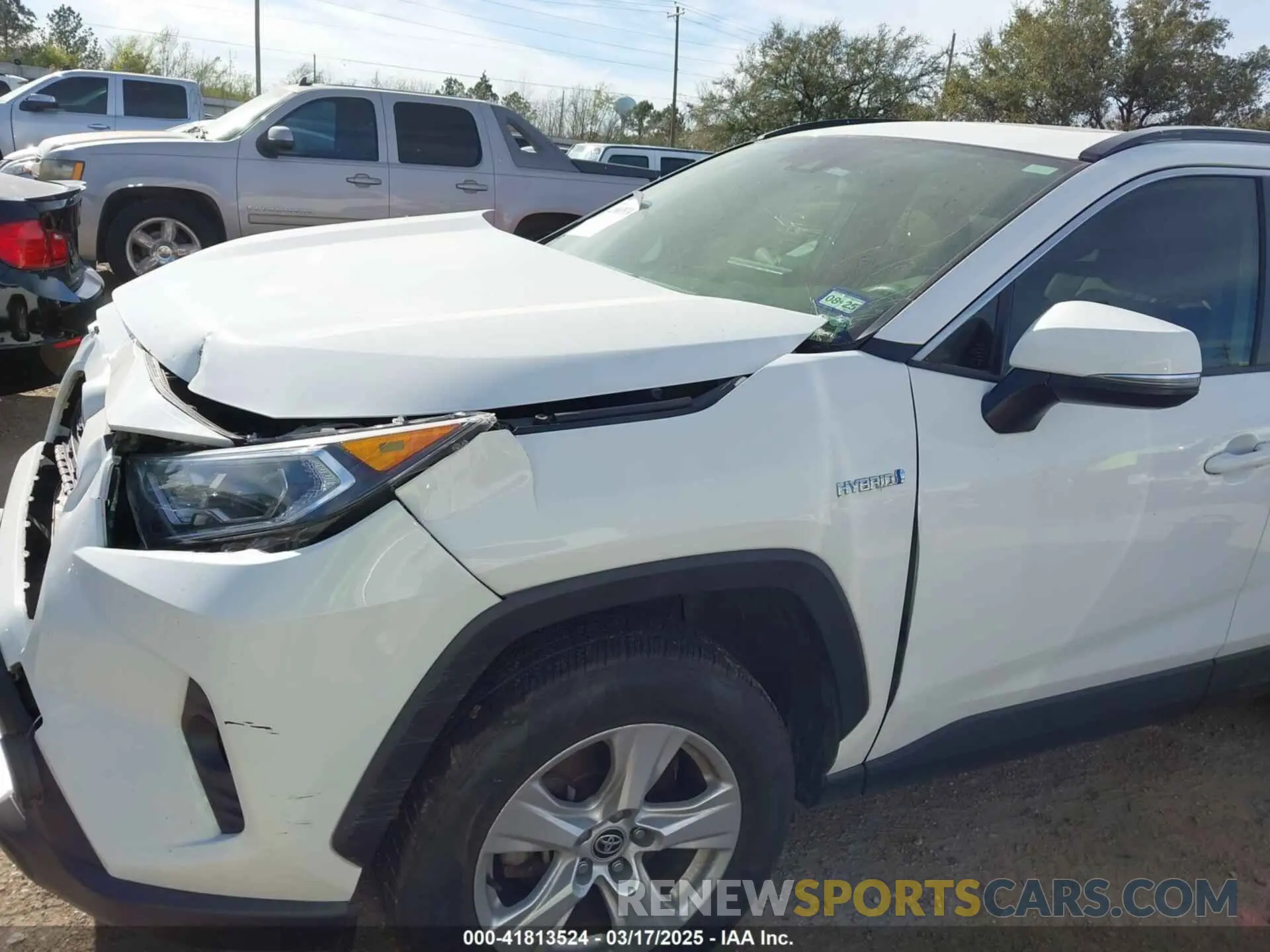 18 fotografías del automóvil dañado JTMRWRFV6LD549163 TOYOTA RAV4 HYBRID 2020