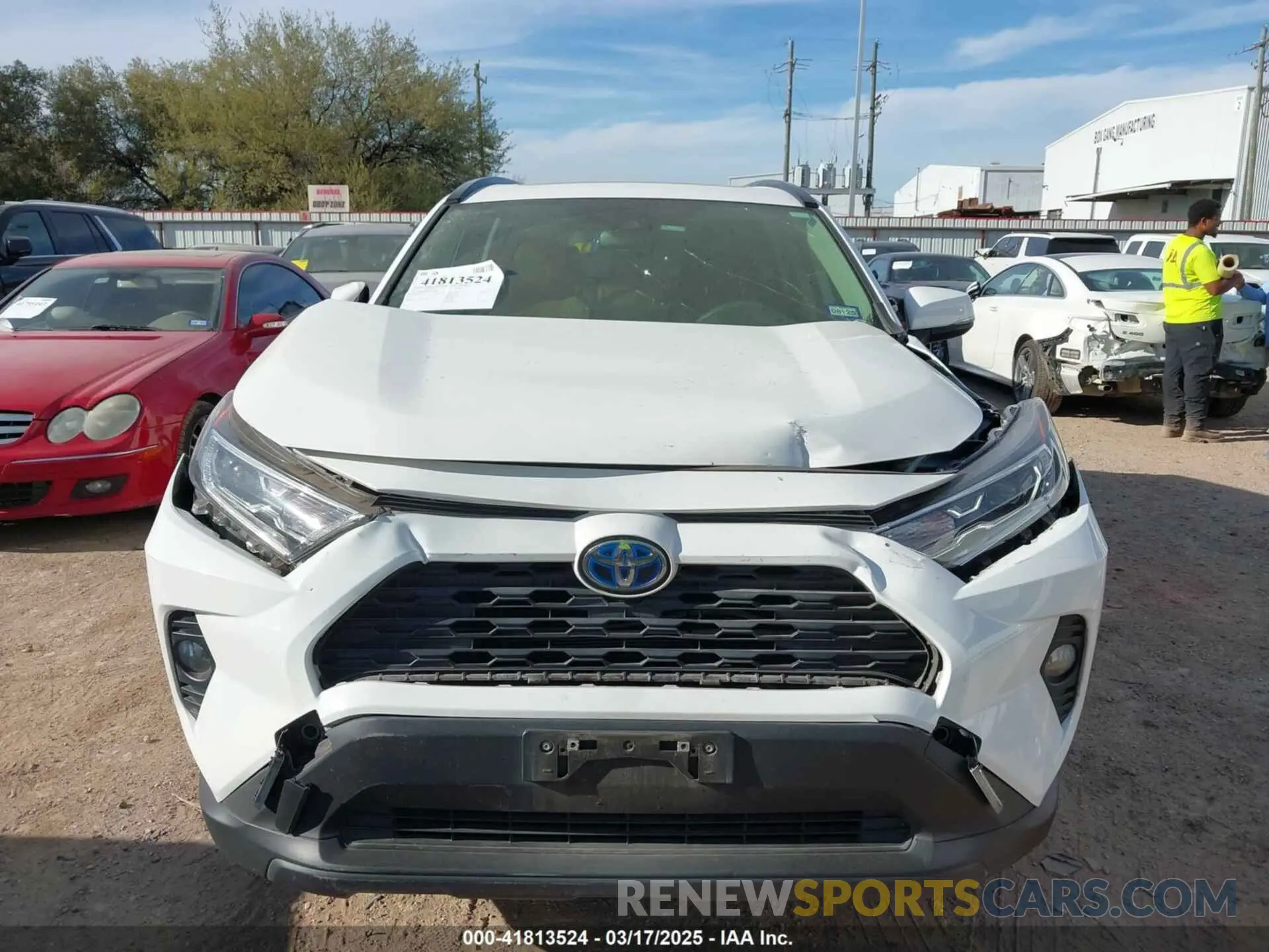 6 fotografías del automóvil dañado JTMRWRFV6LD549163 TOYOTA RAV4 HYBRID 2020