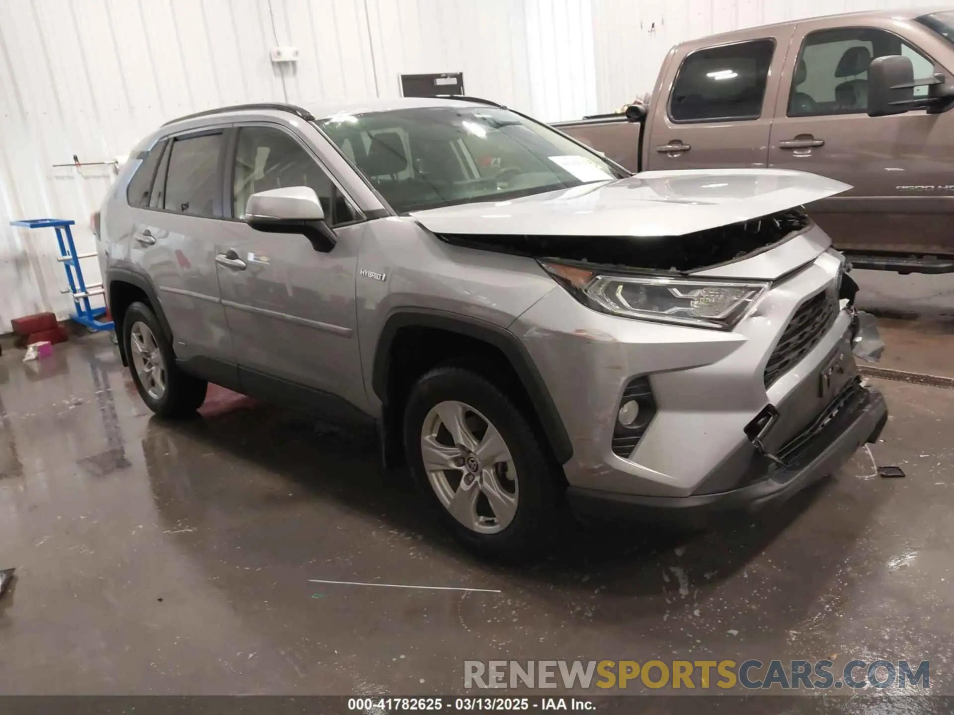 1 fotografías del automóvil dañado JTMRWRFV7LD070685 TOYOTA RAV4 HYBRID 2020