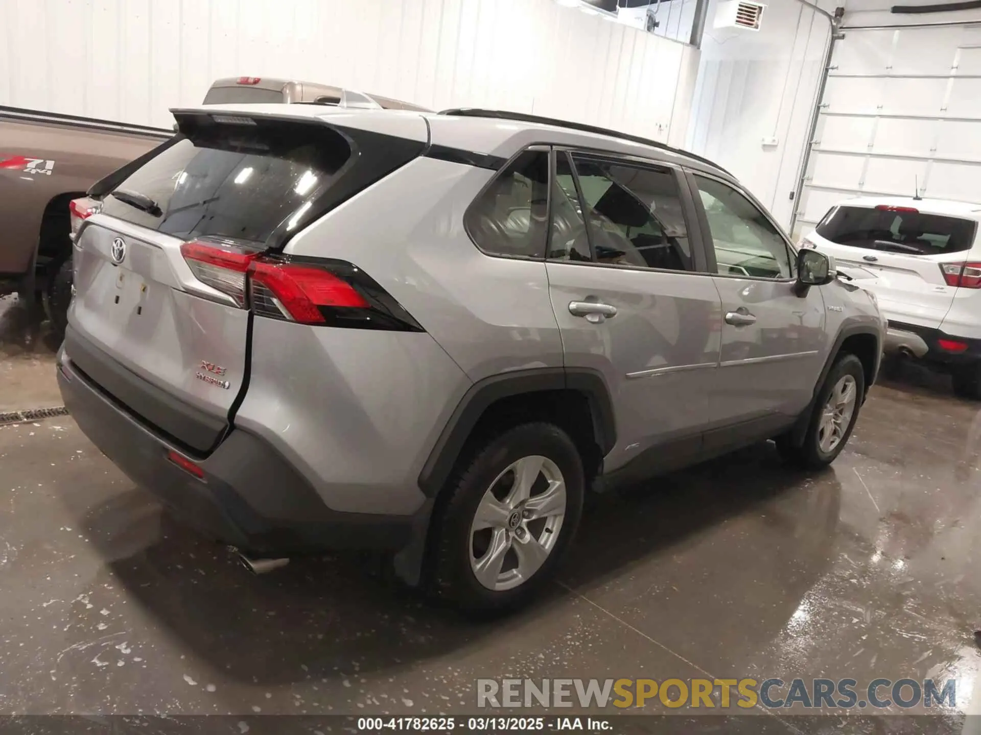 4 fotografías del automóvil dañado JTMRWRFV7LD070685 TOYOTA RAV4 HYBRID 2020