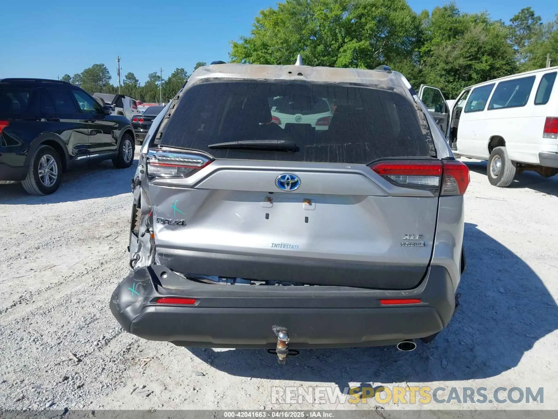 16 fotografías del automóvil dañado JTMRWRFV9LD059221 TOYOTA RAV4 HYBRID 2020