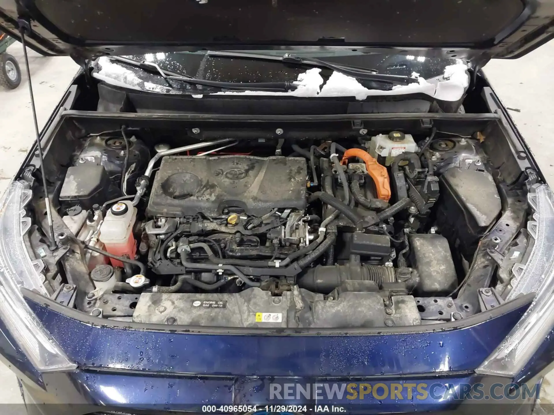 10 fotografías del automóvil dañado 2T3B6RFV1MW022637 TOYOTA RAV4 HYBRID 2021