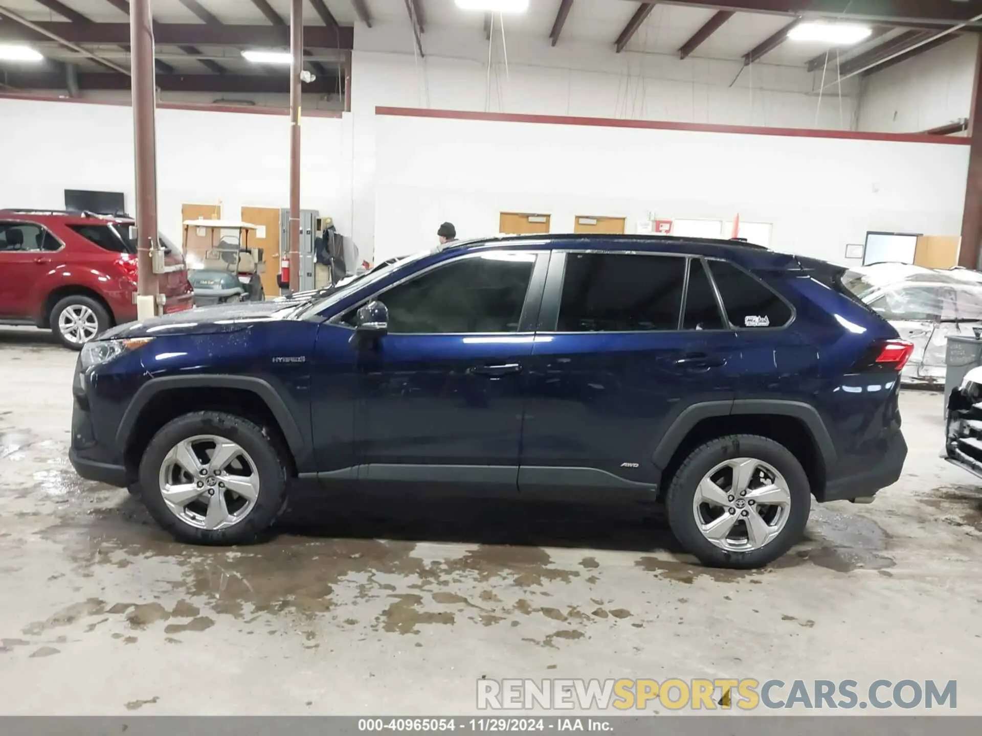 14 fotografías del automóvil dañado 2T3B6RFV1MW022637 TOYOTA RAV4 HYBRID 2021