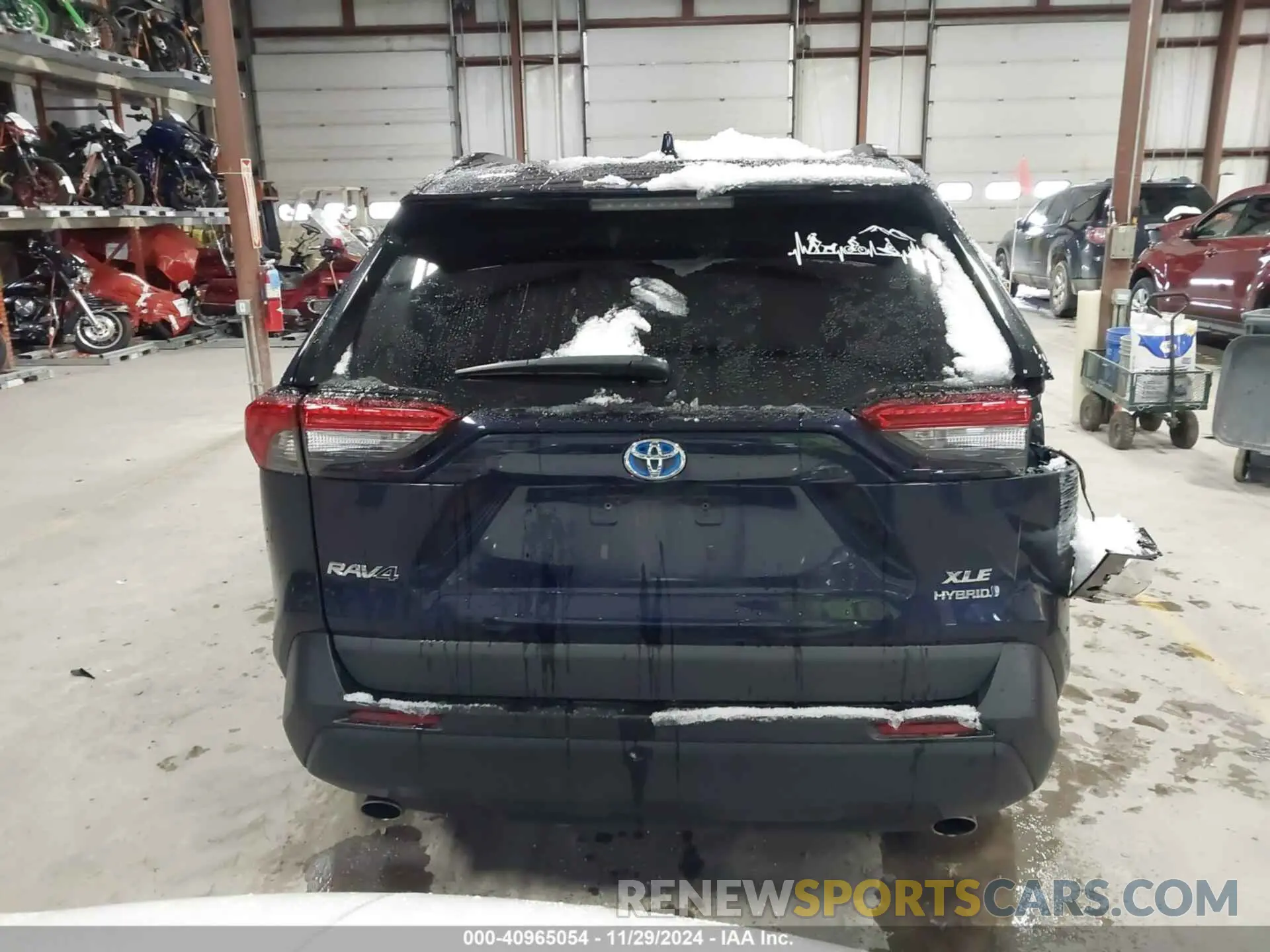 16 fotografías del automóvil dañado 2T3B6RFV1MW022637 TOYOTA RAV4 HYBRID 2021