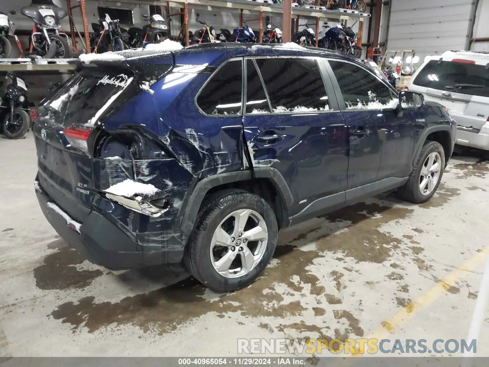 4 fotografías del automóvil dañado 2T3B6RFV1MW022637 TOYOTA RAV4 HYBRID 2021