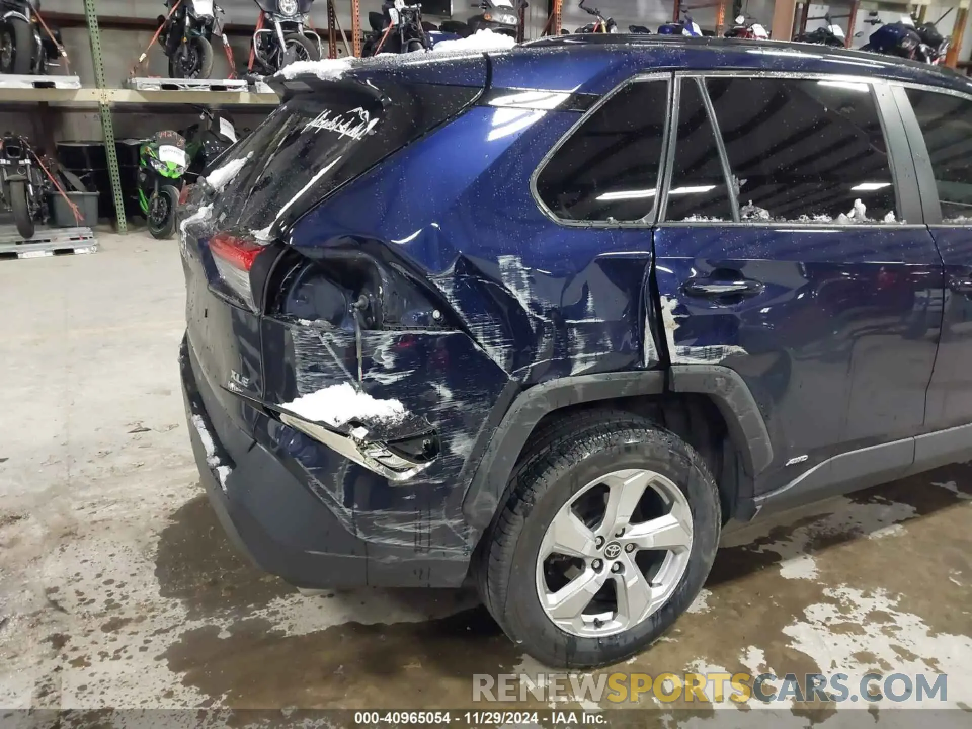 6 fotografías del automóvil dañado 2T3B6RFV1MW022637 TOYOTA RAV4 HYBRID 2021