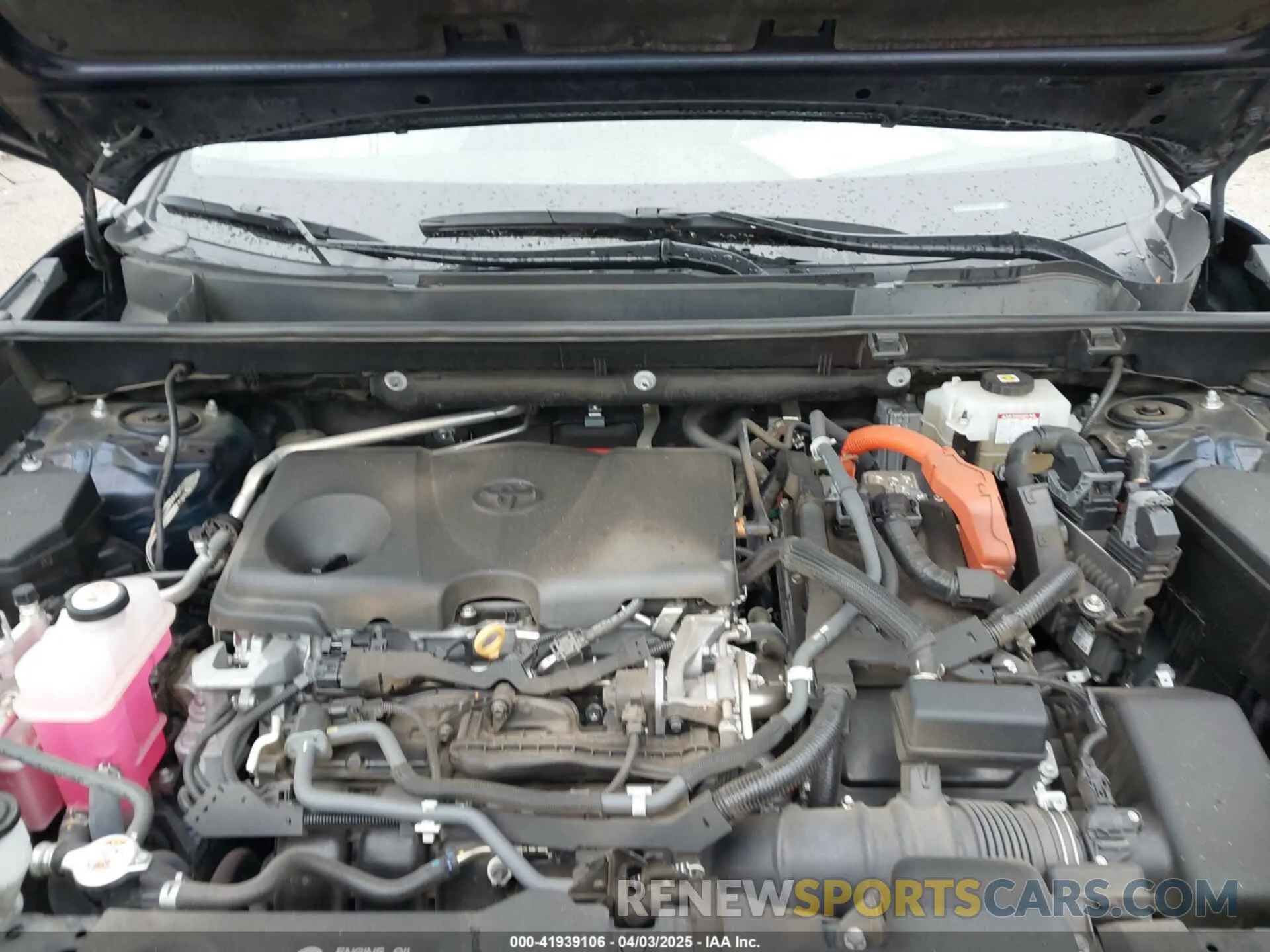 10 fotografías del automóvil dañado 2T3B6RFV6MW025288 TOYOTA RAV4 HYBRID 2021