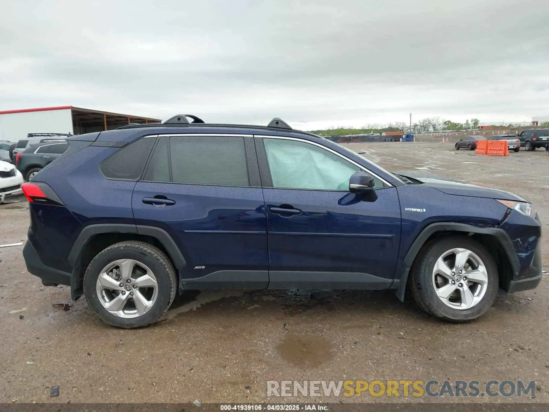 13 fotografías del automóvil dañado 2T3B6RFV6MW025288 TOYOTA RAV4 HYBRID 2021