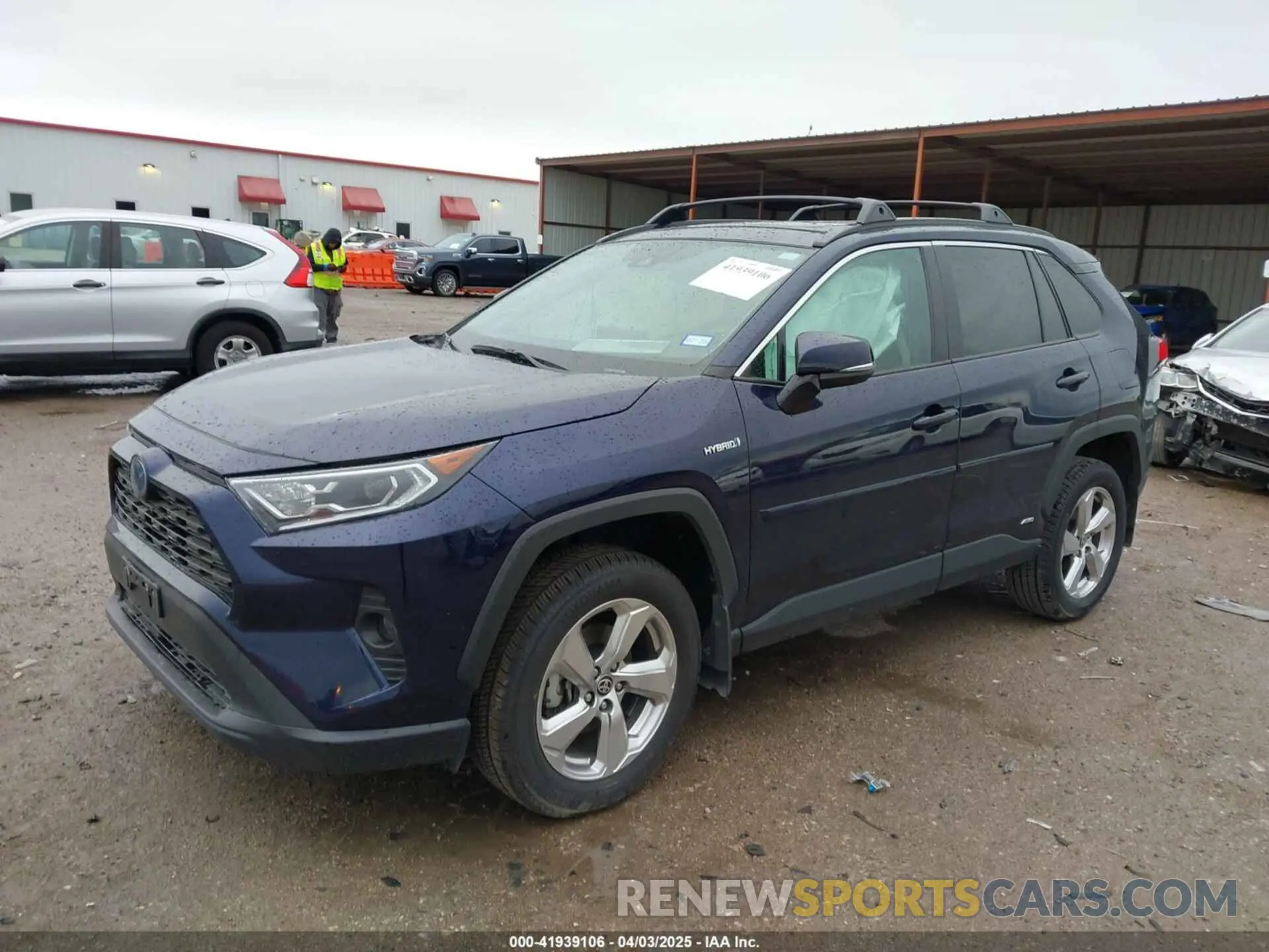 2 fotografías del automóvil dañado 2T3B6RFV6MW025288 TOYOTA RAV4 HYBRID 2021